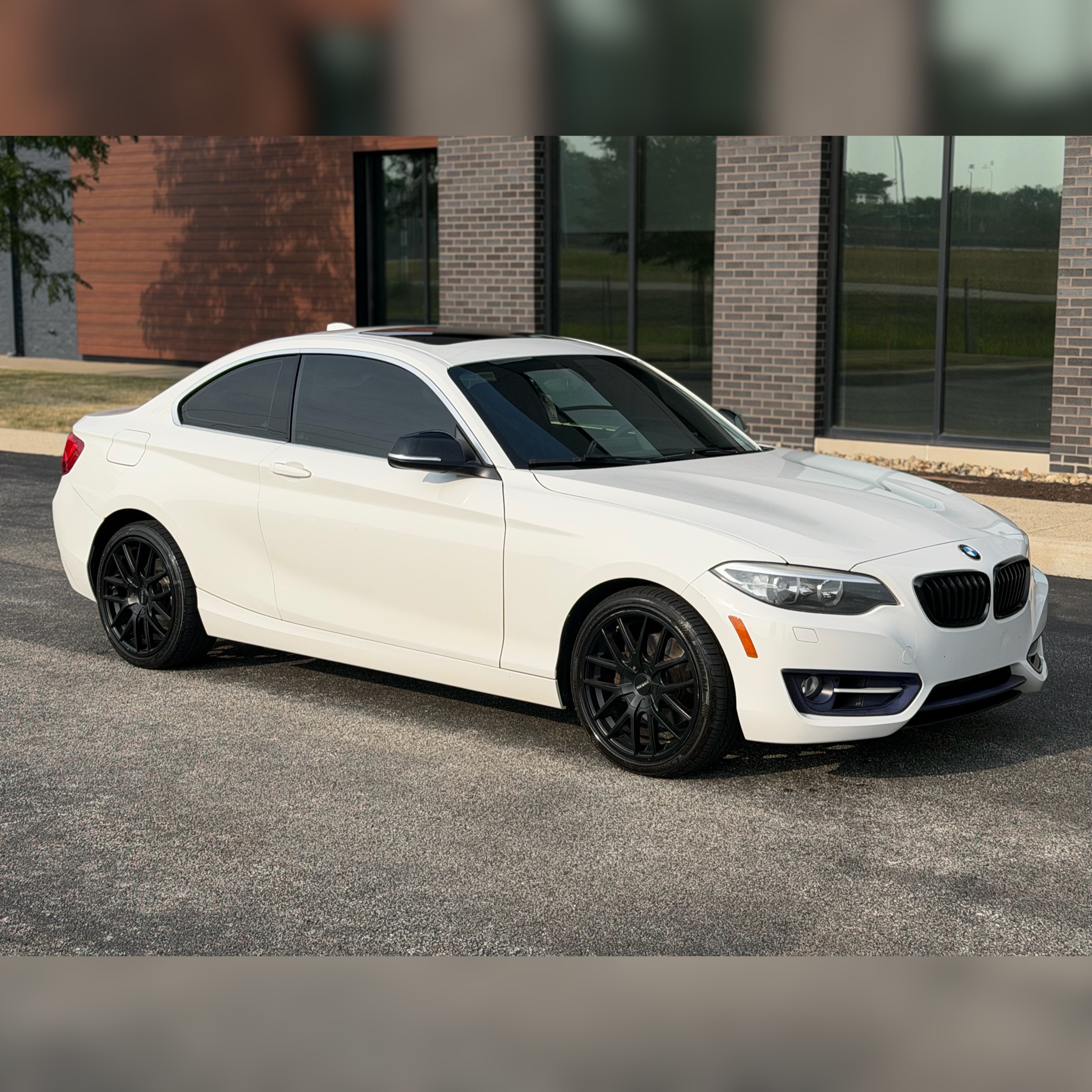 White 2015 BMW 2 Series Coupe All-Wheel Drive Automatic