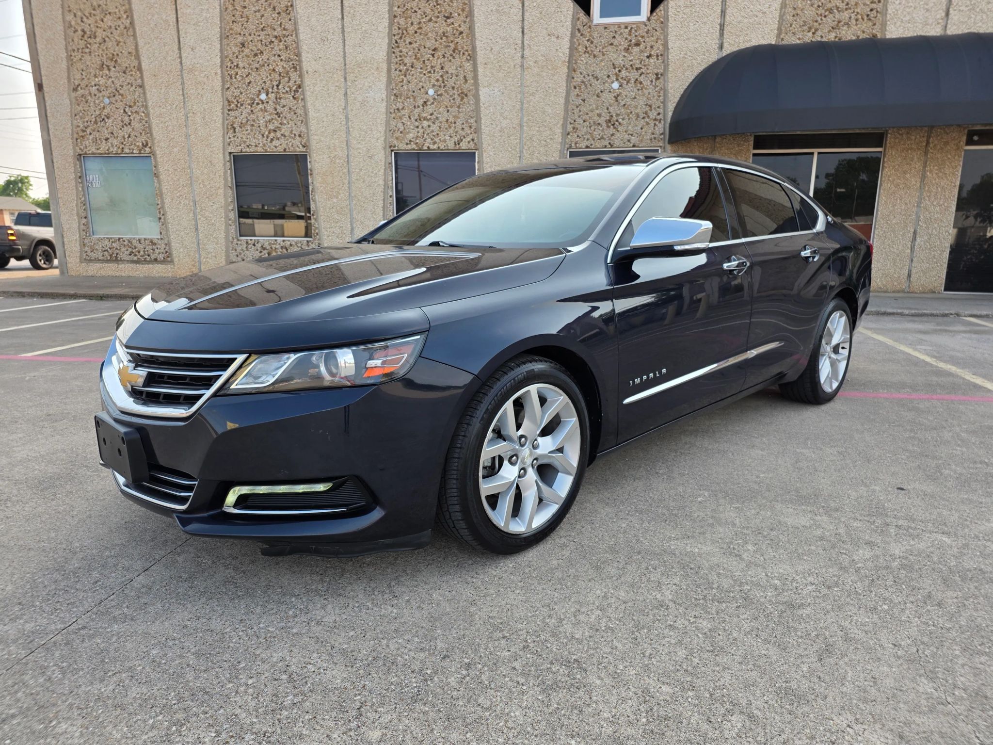 Blue 2019 Chevrolet Impala Sedan Front-Wheel Drive Automatic