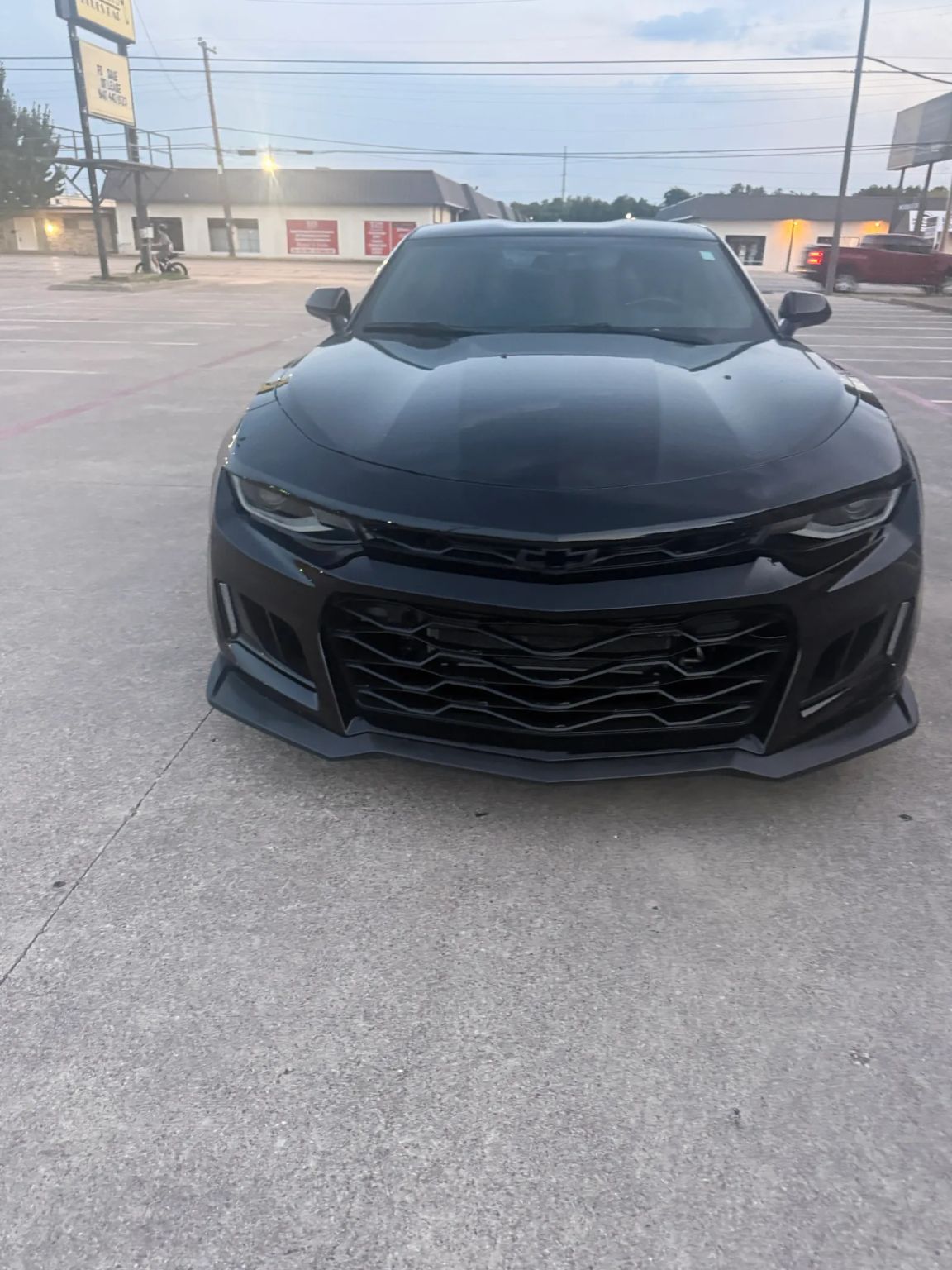 Black 2018 Chevrolet Camaro Coupe Rear-Wheel Drive Manual