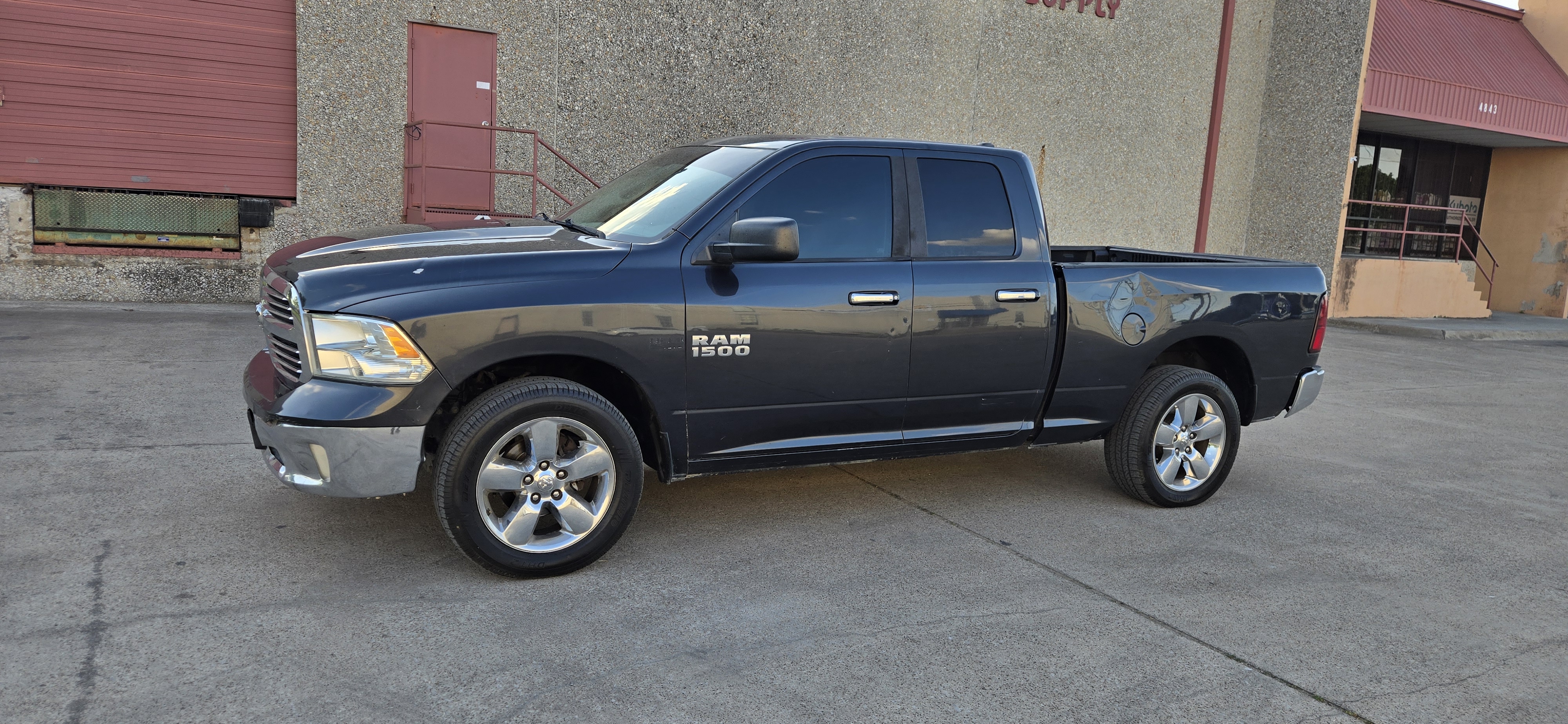Blue 2014 RAM 1500 Pickup Truck 4X2 Automatic
