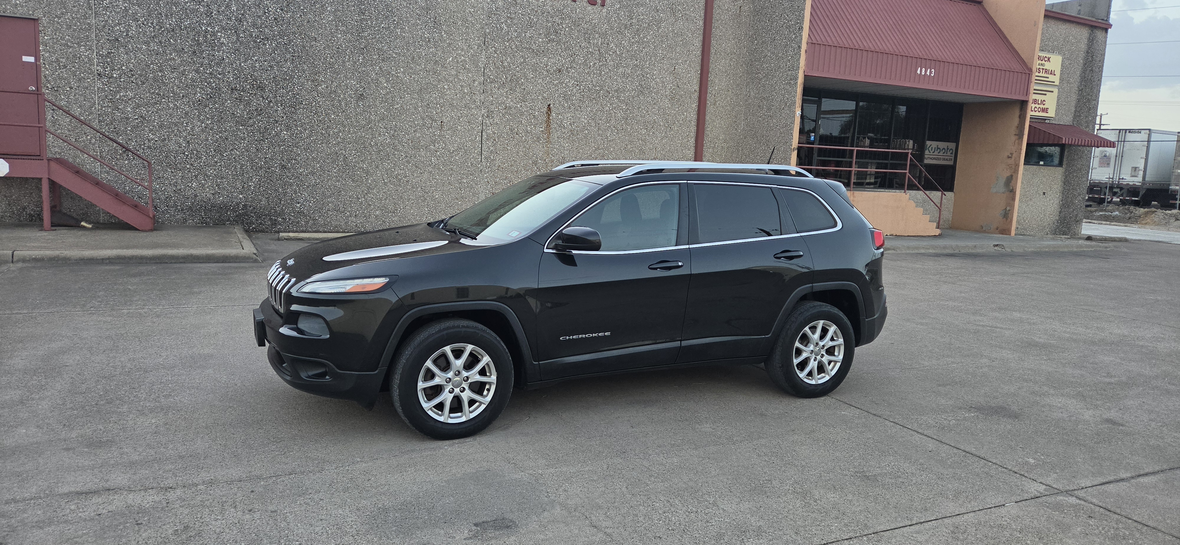 Black 2014 Jeep Cherokee SUV / Crossover Four-Wheel Drive Automatic