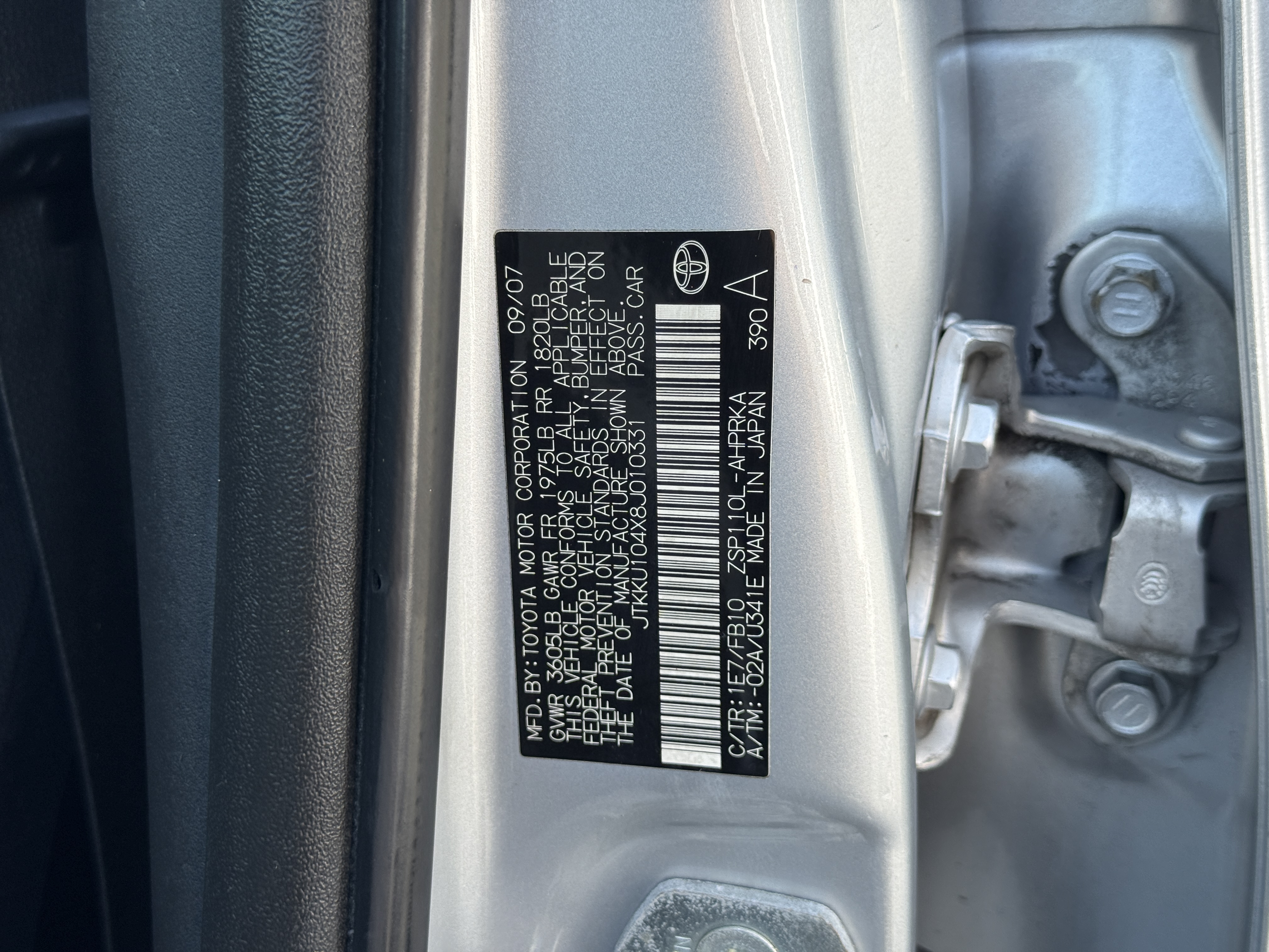 2008 Toyota Scion xD - $4,900