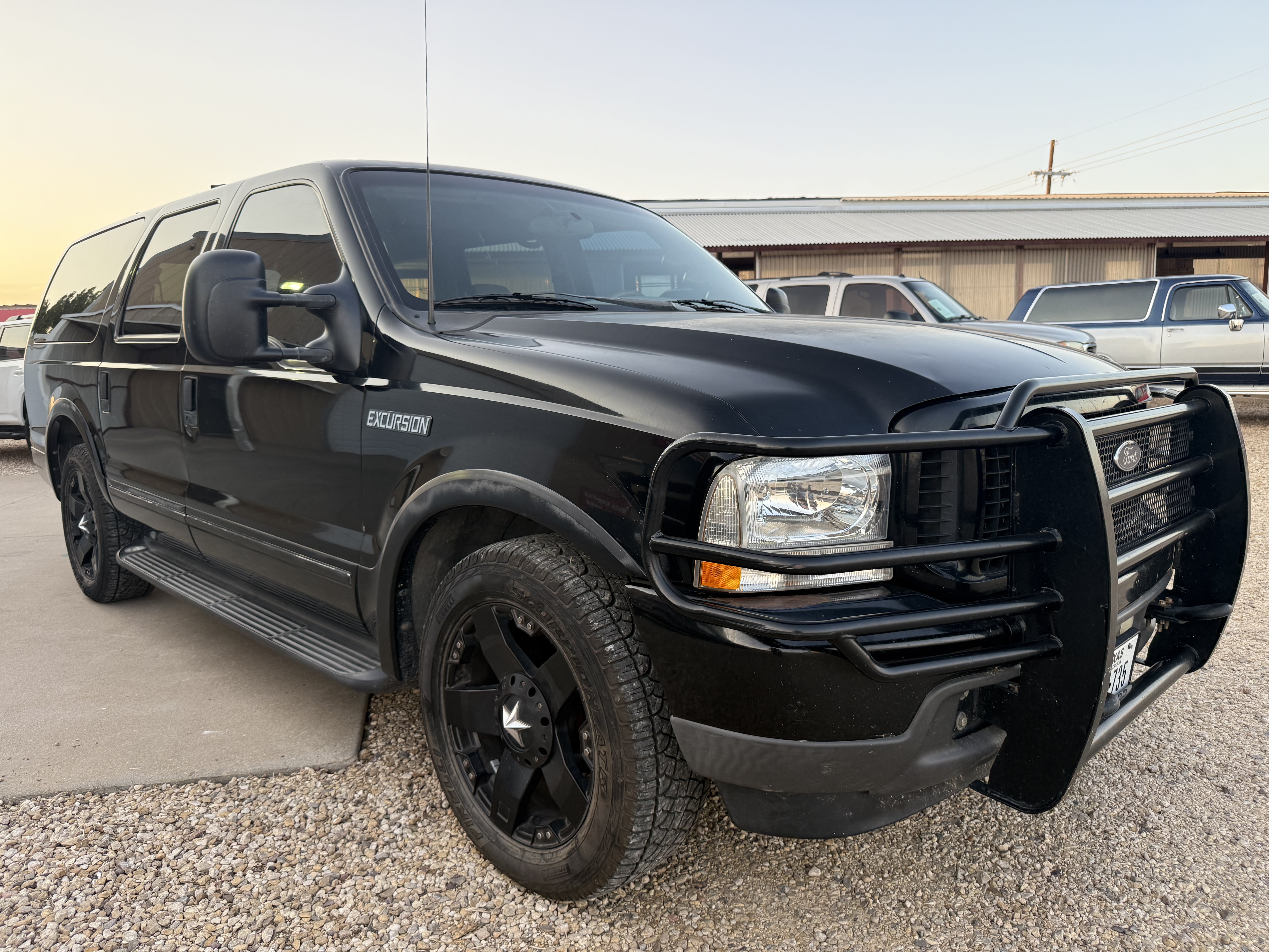Black 2002 Ford Excursion SUV / Crossover Rear-Wheel Drive Automatic