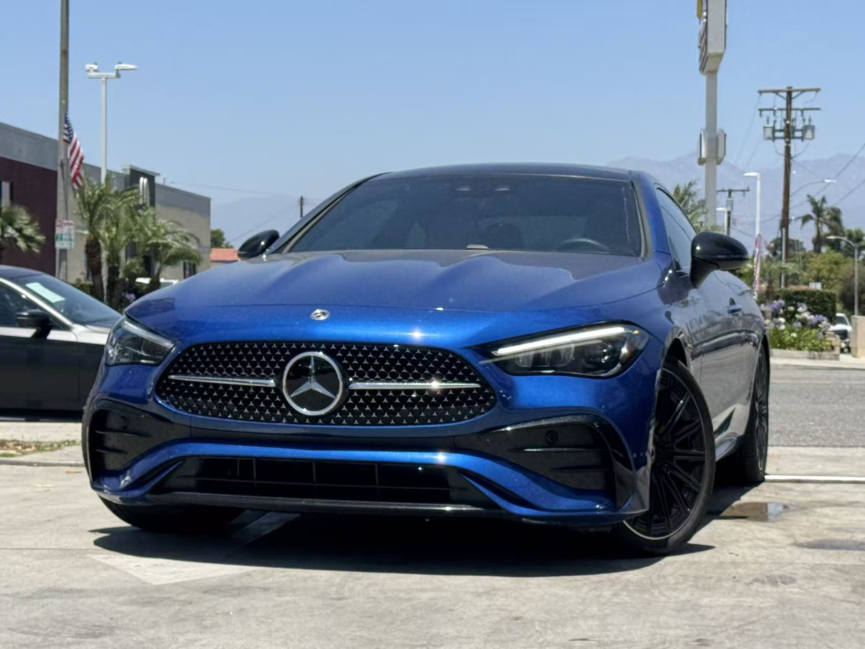 Blue 2024 Mercedes-Benz CLE Coupe All-Wheel Drive 9-Speed Automatic