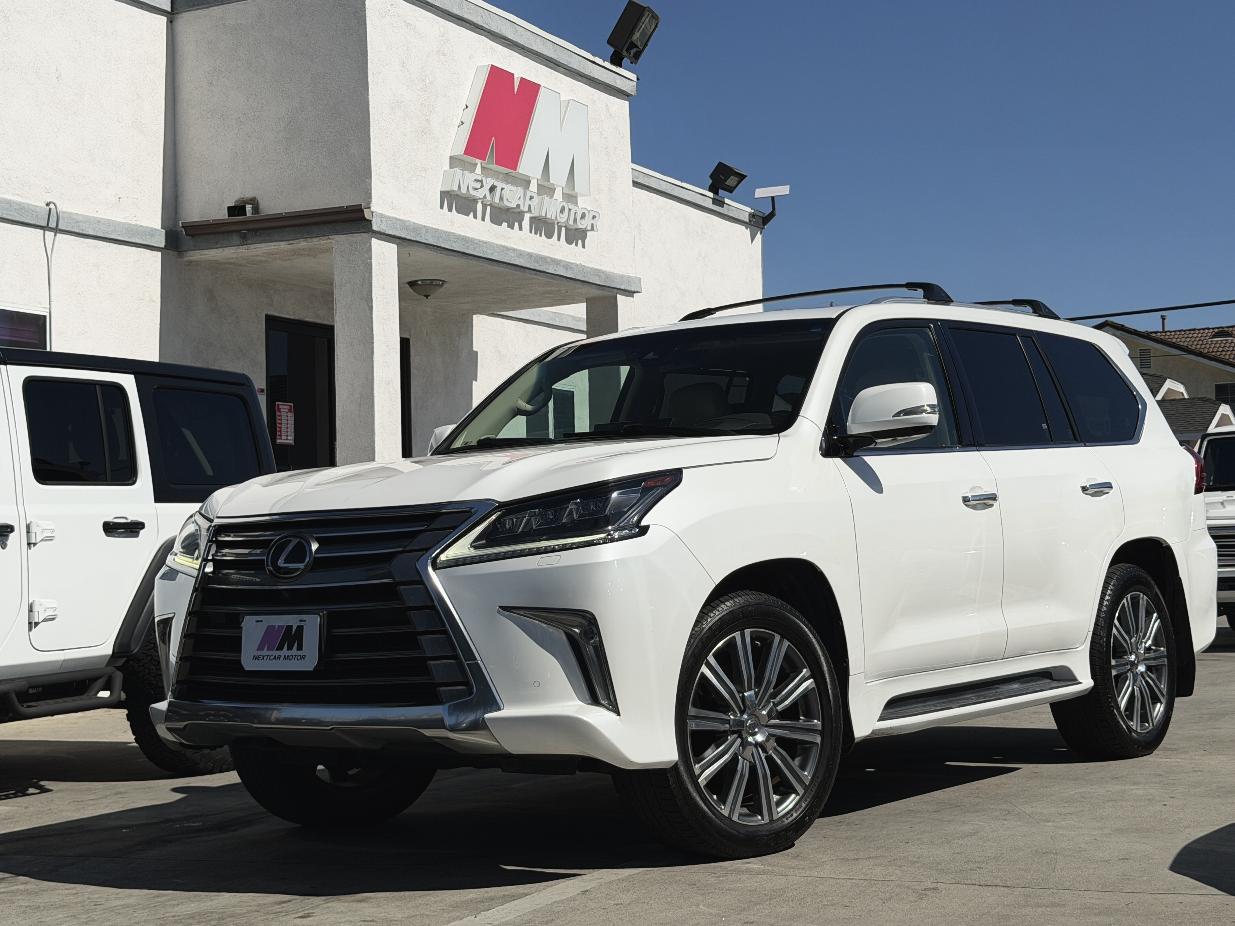 White 2017 Lexus LX SUV / Crossover All-Wheel Drive Automatic