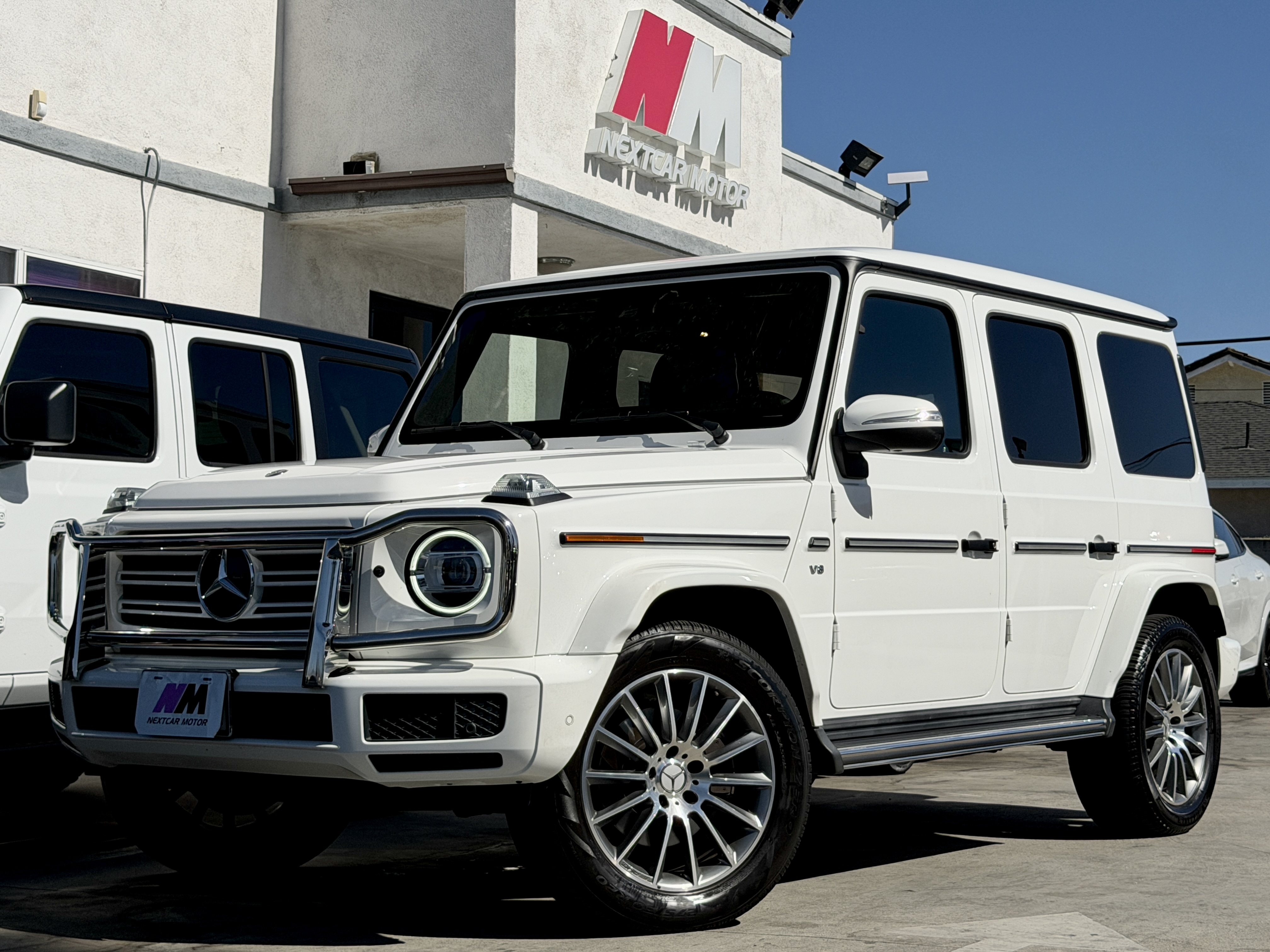 White 2019 Mercedes-Benz G-Class SUV / Crossover All-Wheel Drive Automatic