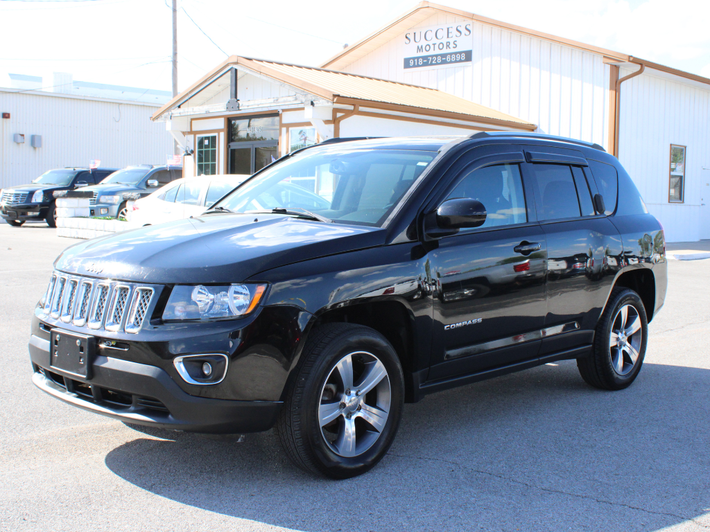 Black 2016 Jeep Compass High Altitude Edition 4WD SUV / Crossover Four-Wheel Drive Automatic