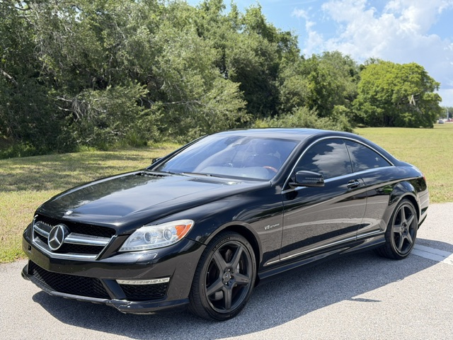 Black 2013 Mercedes-Benz CL-Class CL 63 AMG Coupe Rear-Wheel Drive