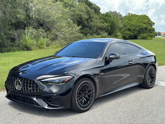 Black 2025 Mercedes-Benz CLE Coupe All-Wheel Drive Automatic