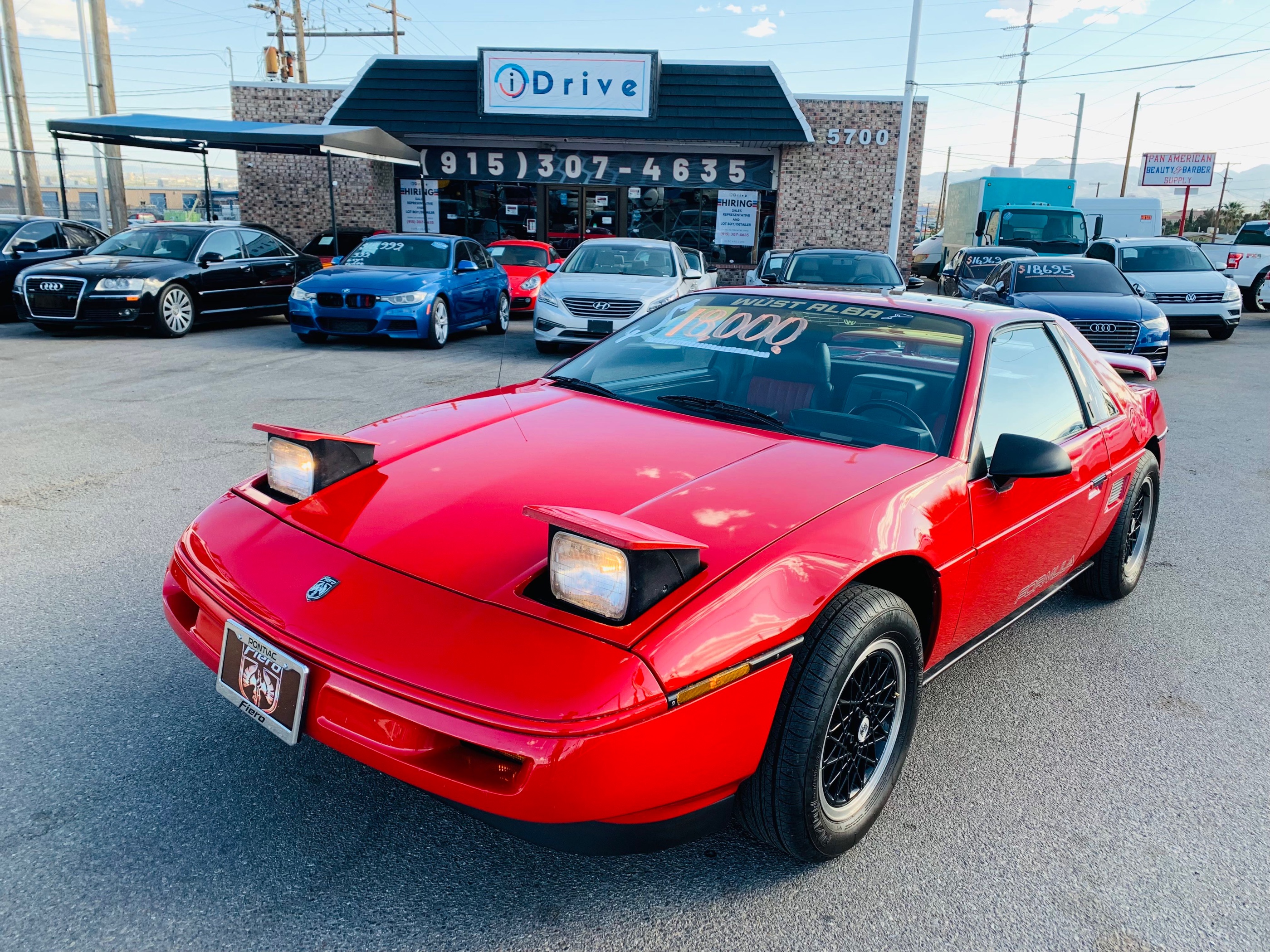 1988 Pontiac Fiero Formula 5-Speed Manual