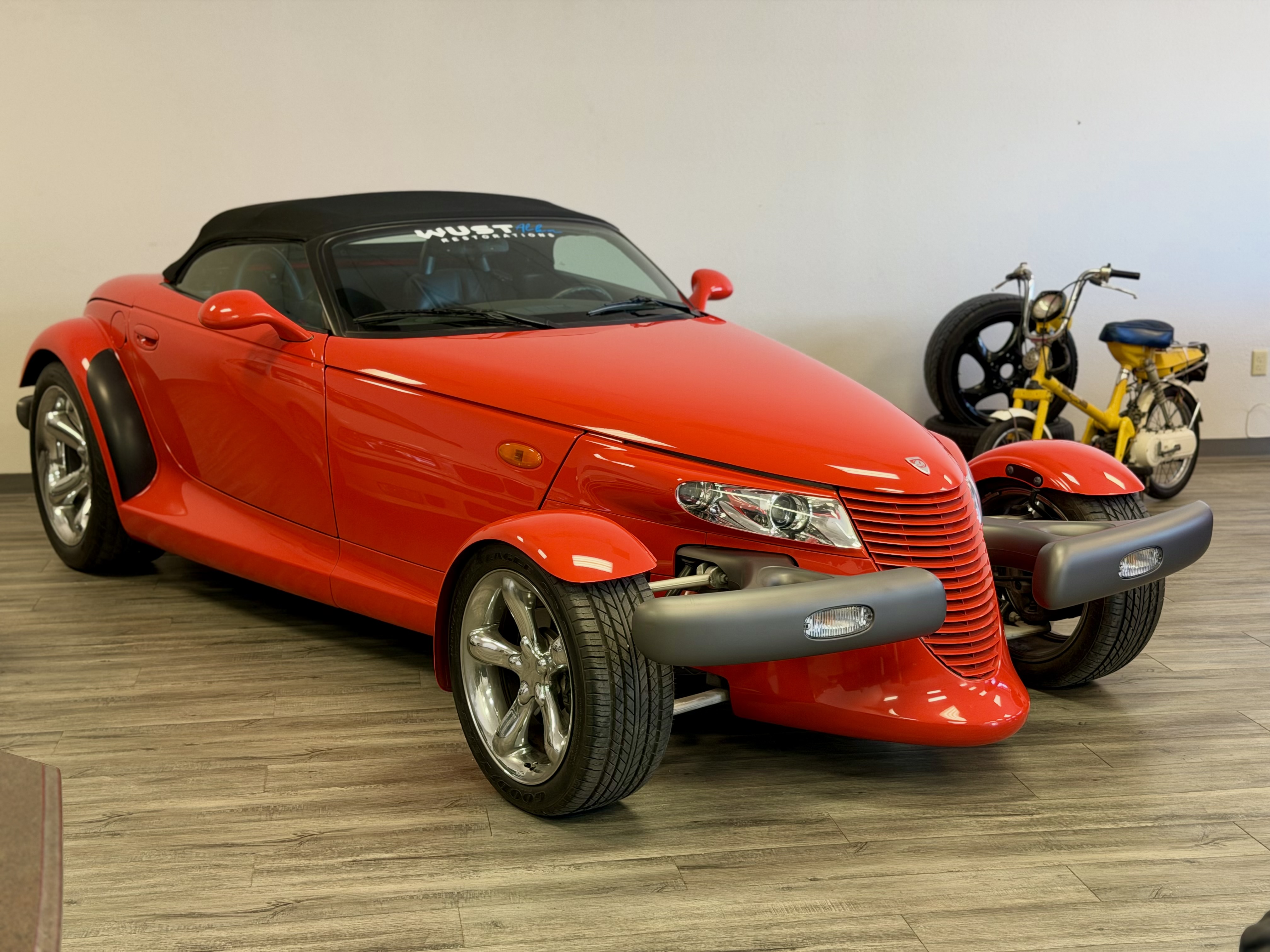 Red 1999 Plymouth Prowler Convertible Rear-Wheel Drive Automatic