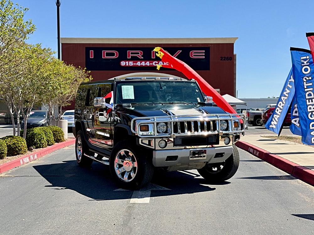 Black 2008 Hummer H2 SUV / Crossover Four-Wheel Drive Automatic