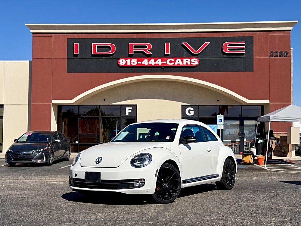 White 2012 Volkswagen Beetle Hatchback Front-Wheel Drive Automatic