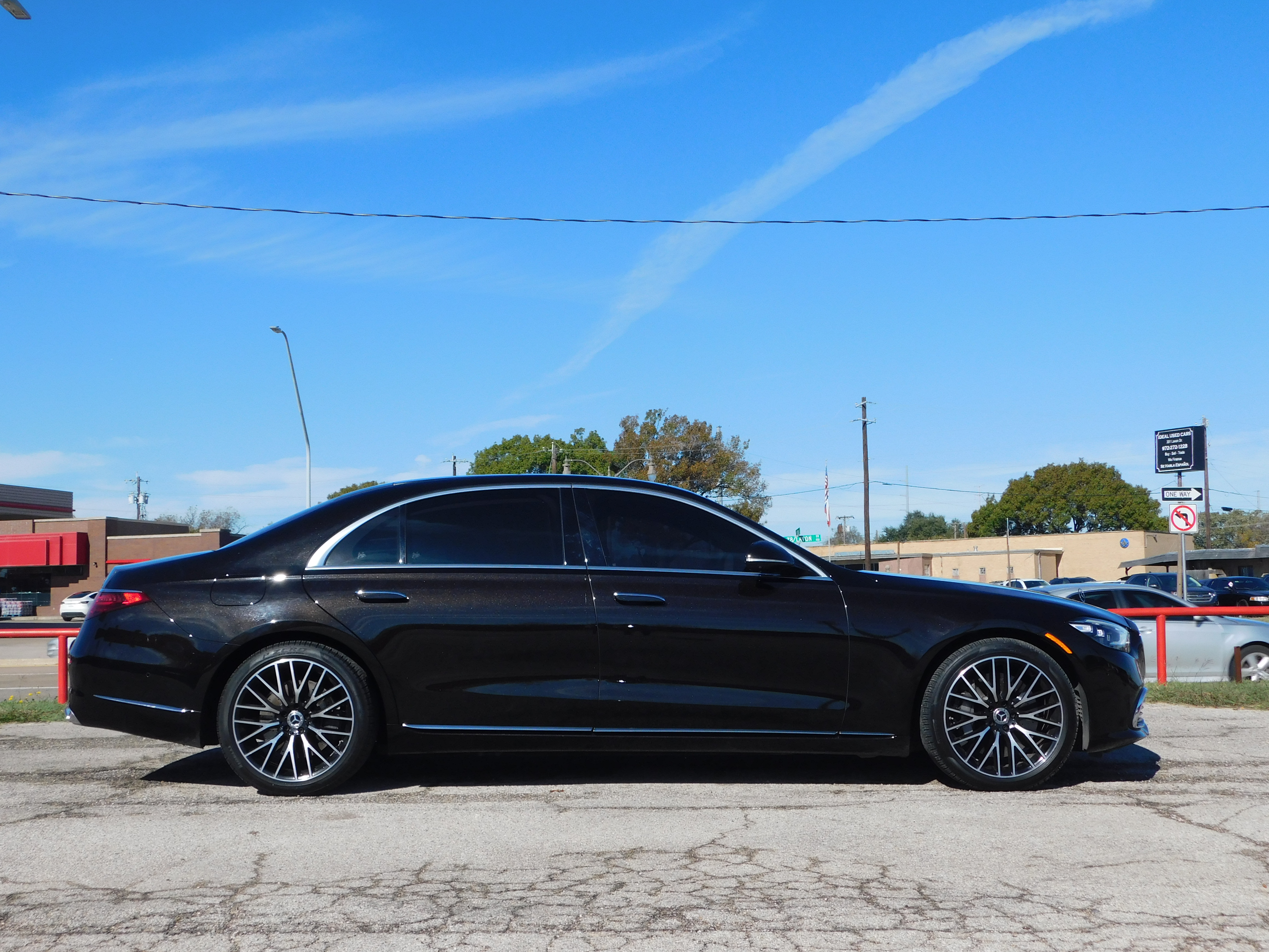 2021 Mercedes-Benz S 580 S 580 4MATIC Sedan - Brown exterior view 9