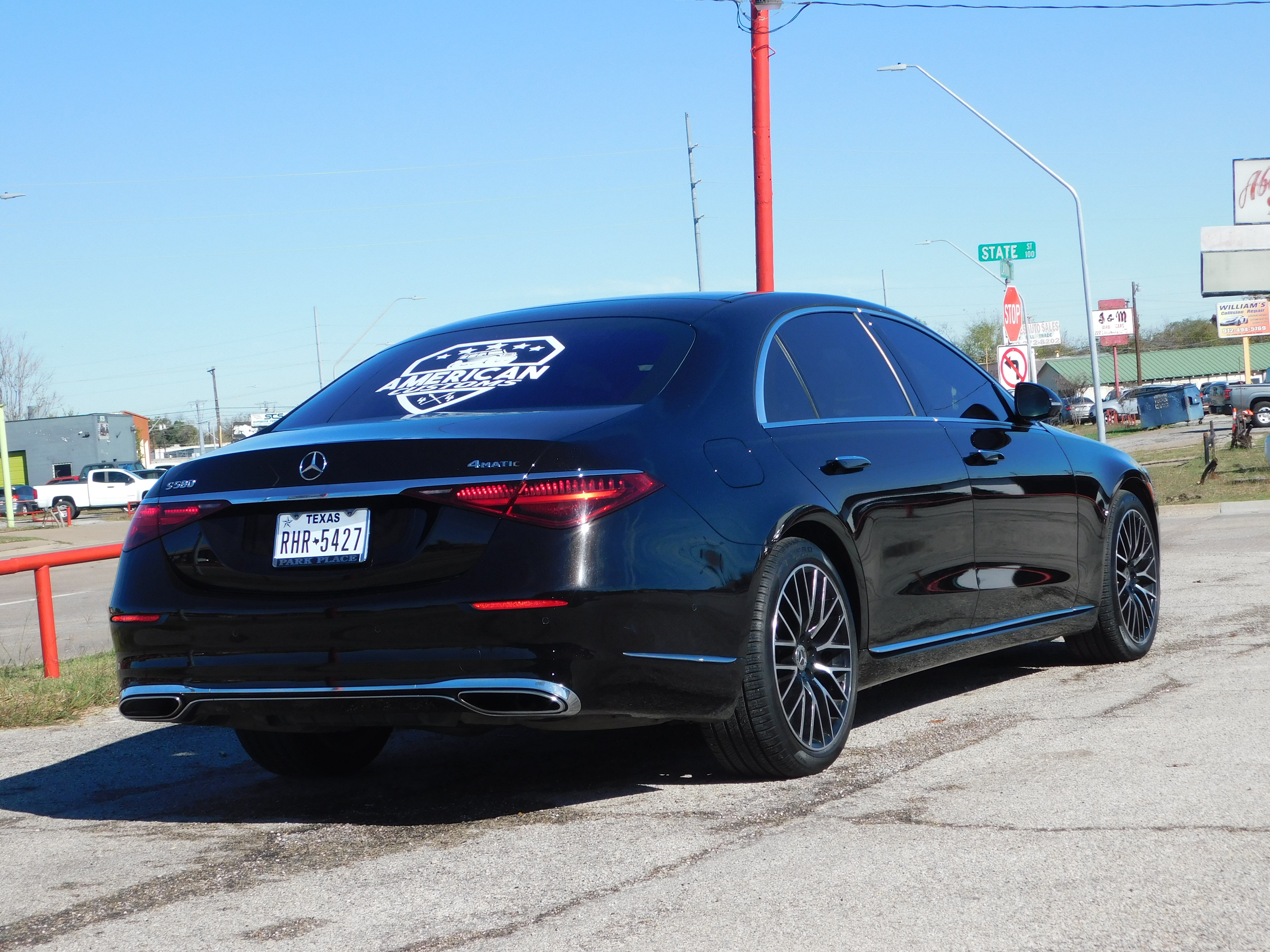 2021 Mercedes-Benz S 580 S 580 4MATIC Sedan - Brown exterior view 7