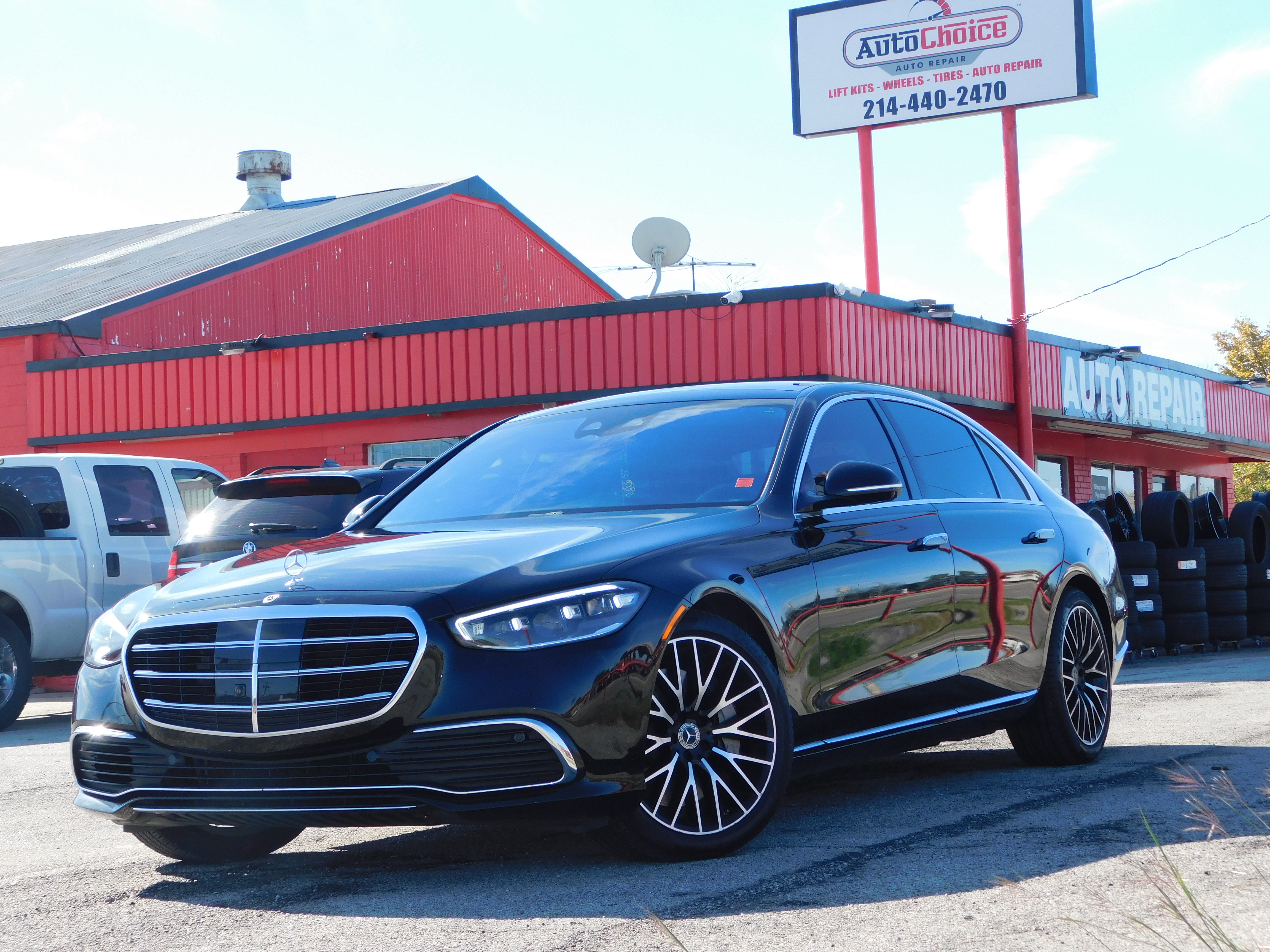 2021 Mercedes-Benz S 580 S 580 4MATIC Sedan - Brown exterior view 3