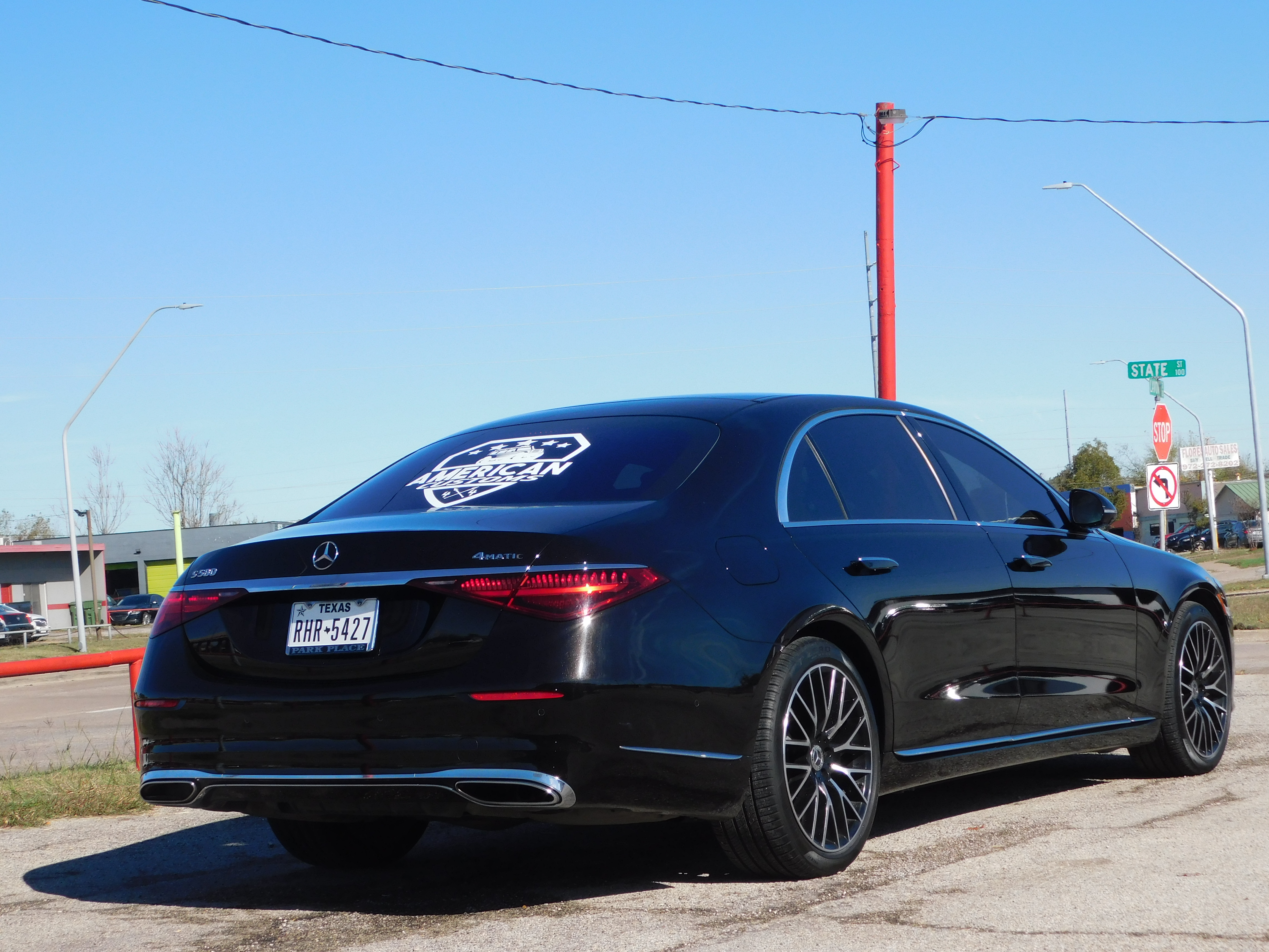 2021 Mercedes-Benz S 580 S 580 4MATIC Sedan - Brown exterior view 8