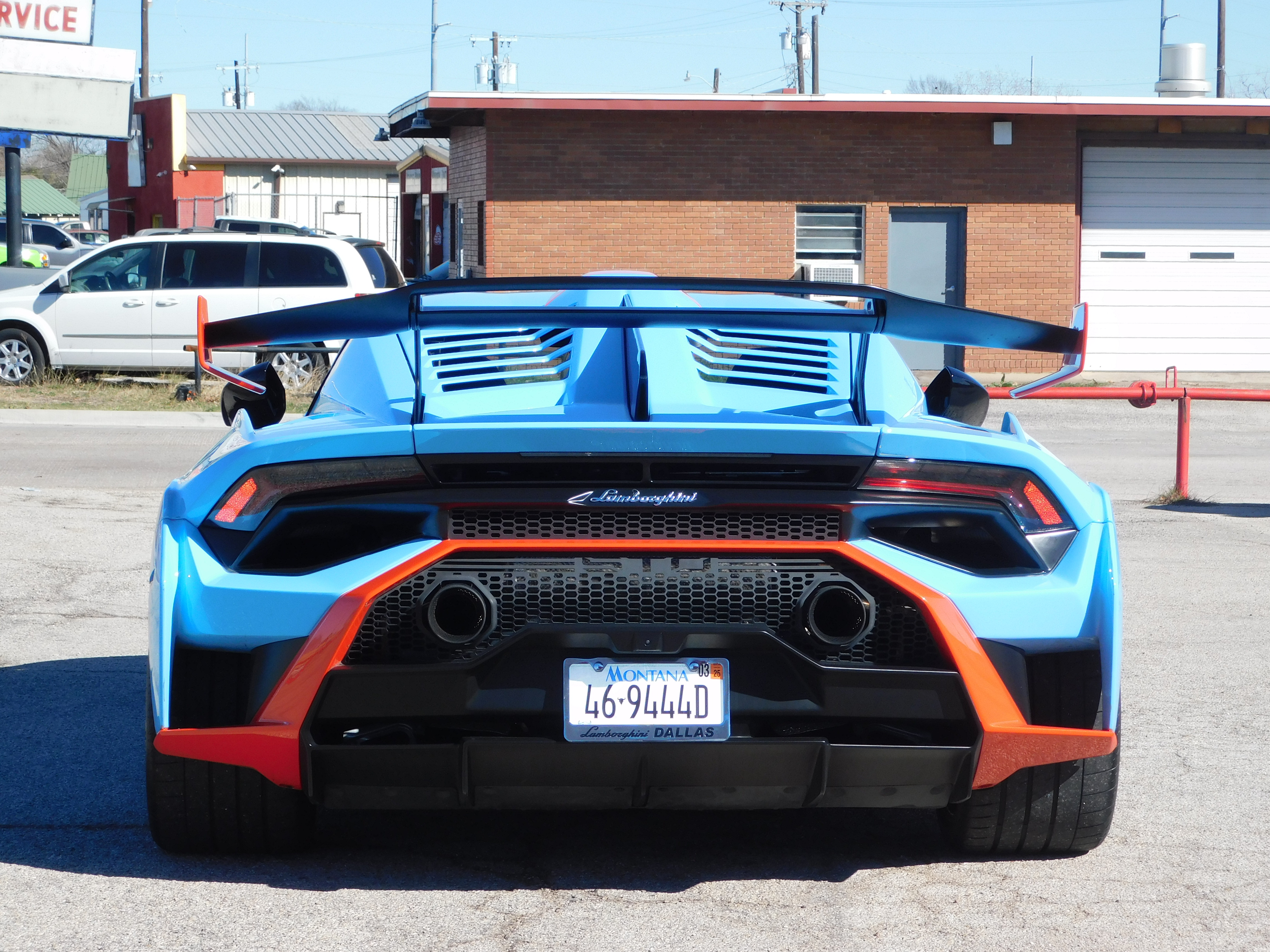 2024 Lamborghini Huracan STO Coupe - Blue exterior view 11