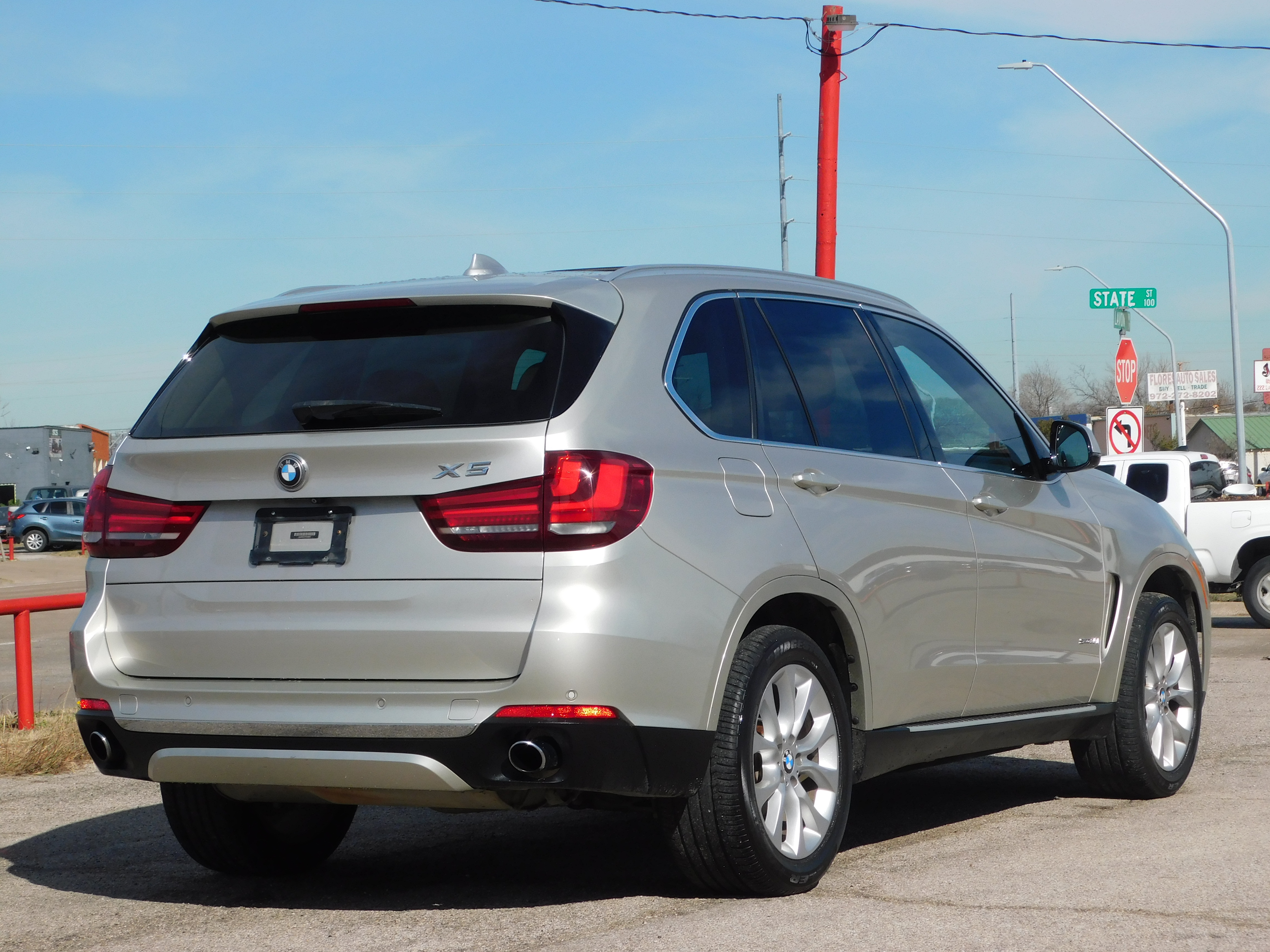 2015 BMW X5 RWD 4dr sDrive35i - Silver exterior view 7