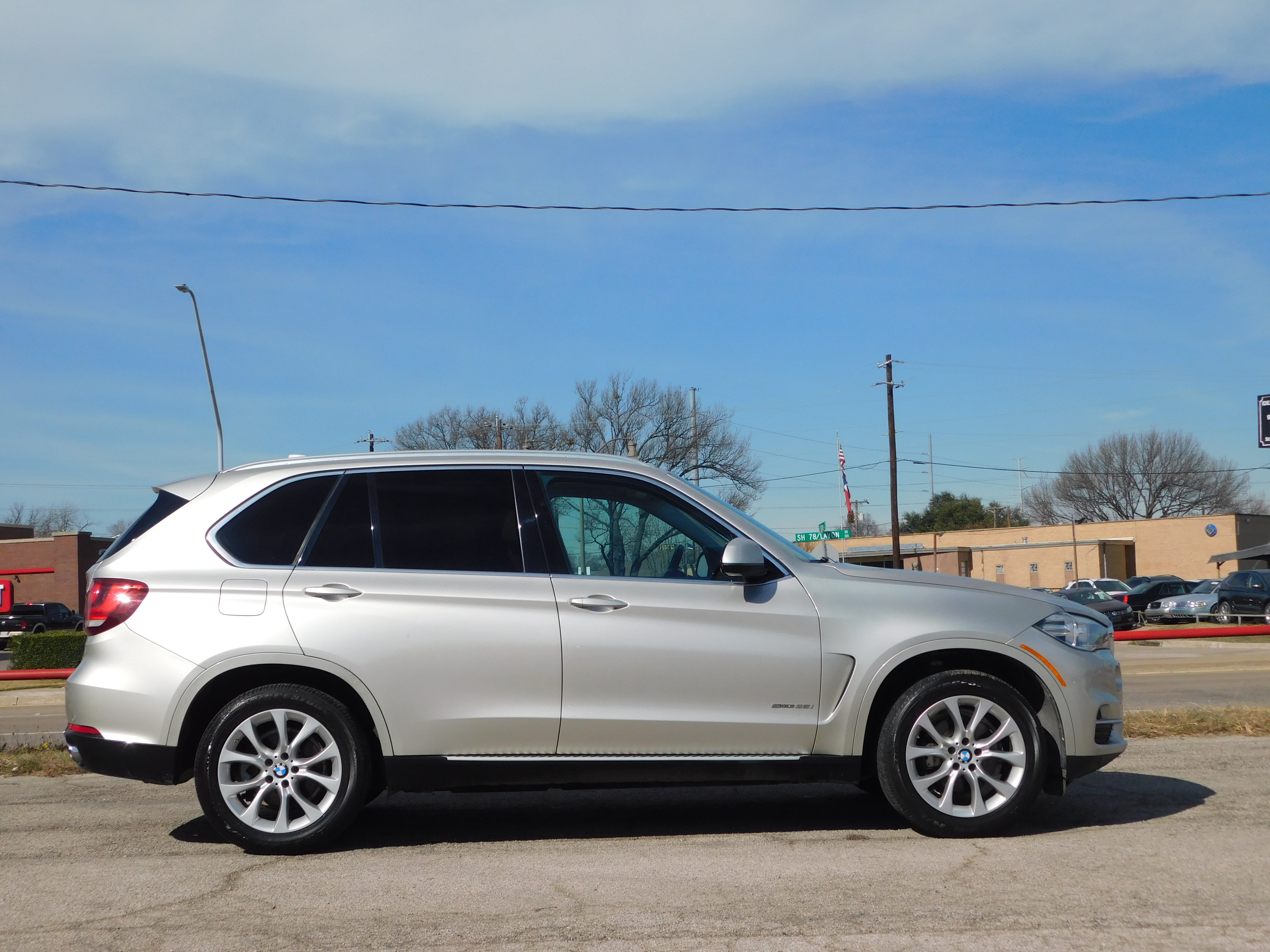 2015 BMW X5 RWD 4dr sDrive35i - Silver exterior view 8