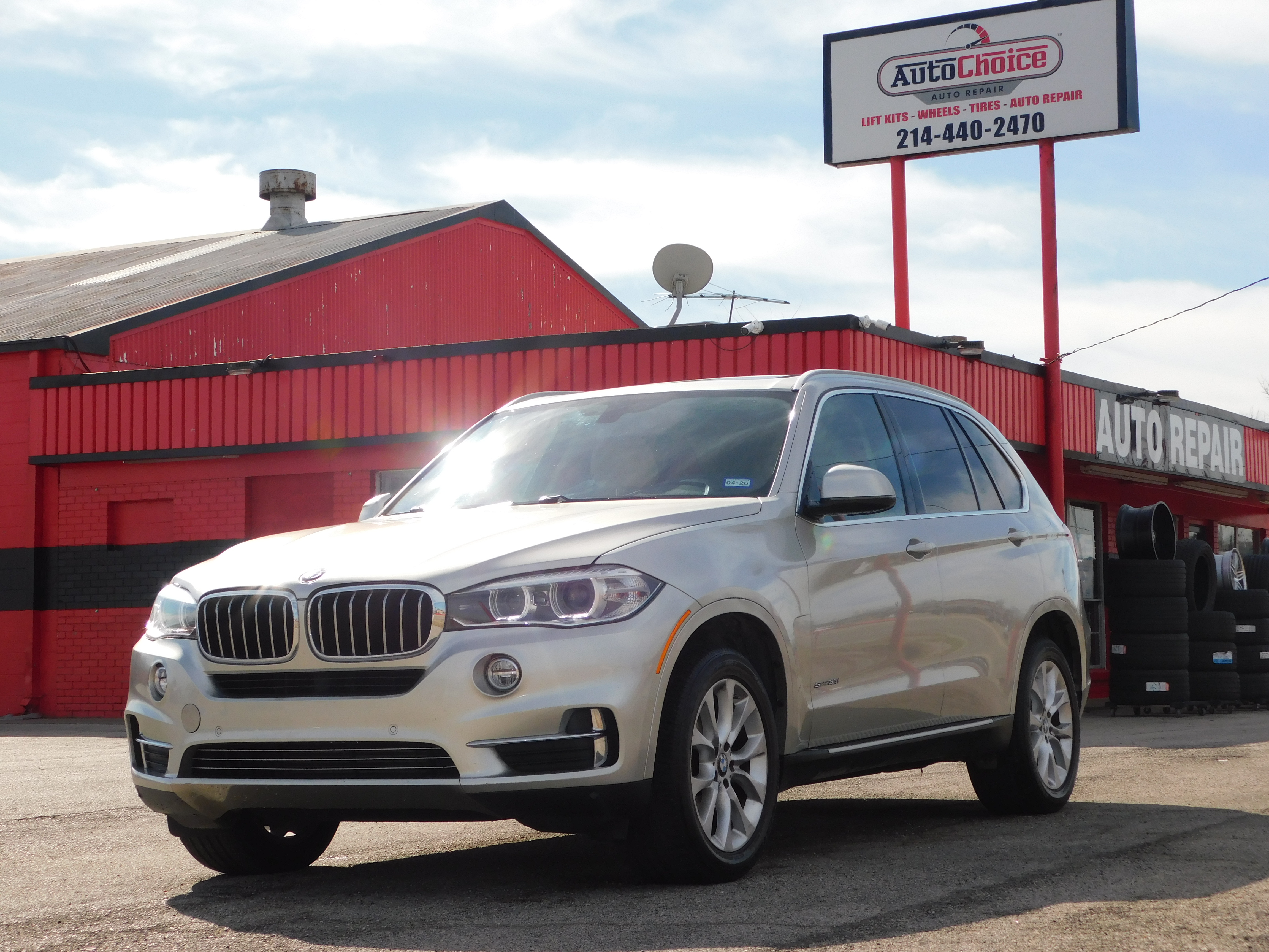 2015 BMW X5 RWD 4dr sDrive35i - Silver exterior view 9