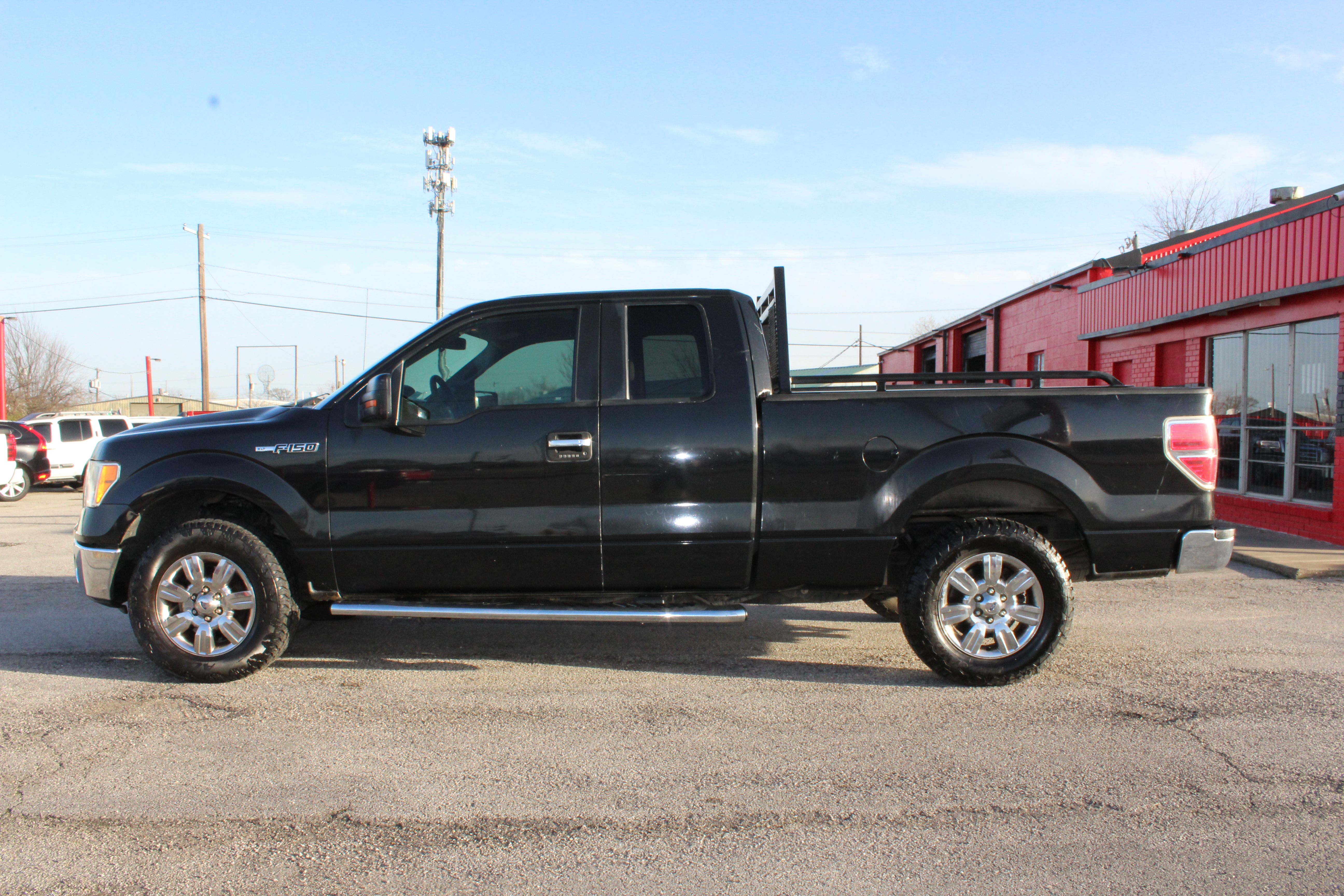 2012 Ford F-150 2WD SuperCab 145 XLT - Blue exterior view 6