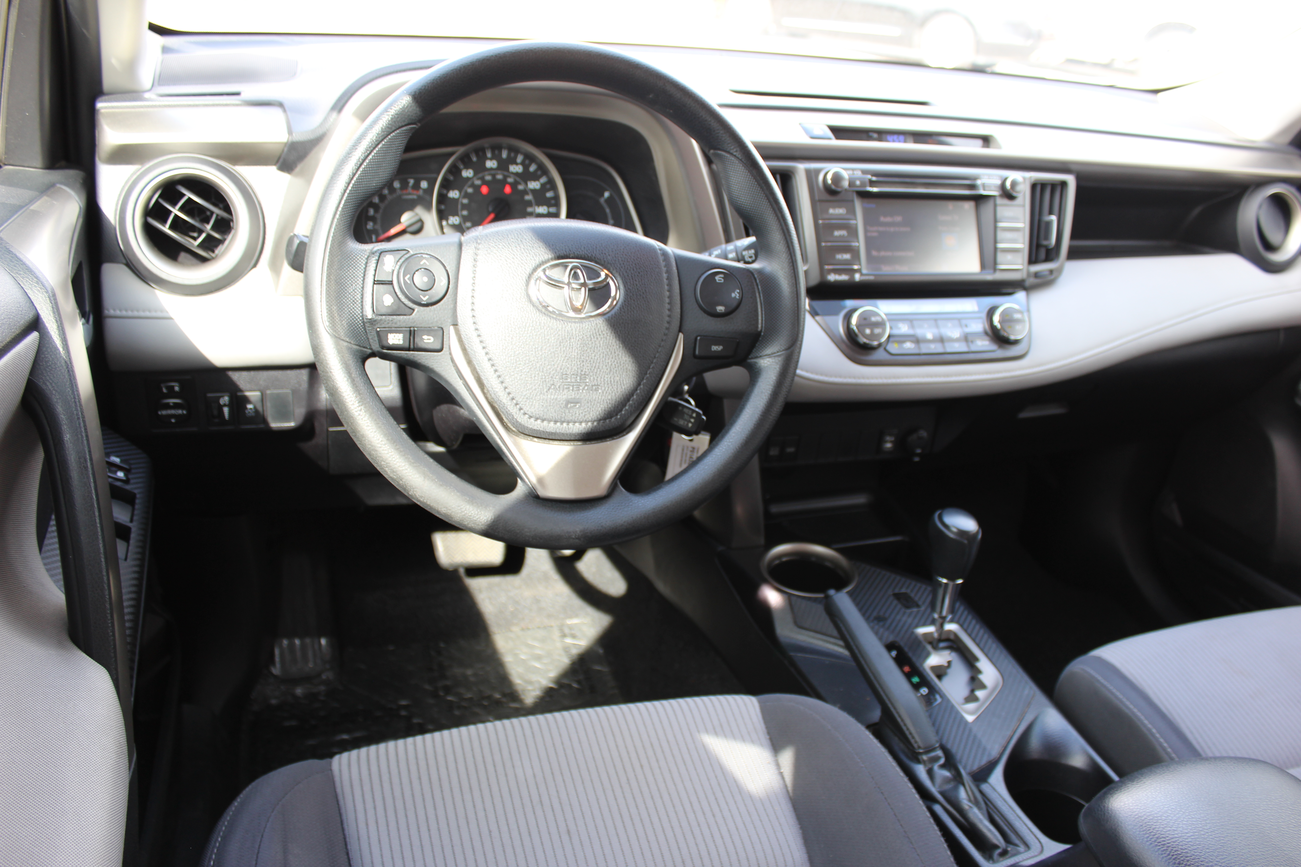 2015 Toyota RAV4 FWD 4dr XLE (Natl) - Gray exterior view 20