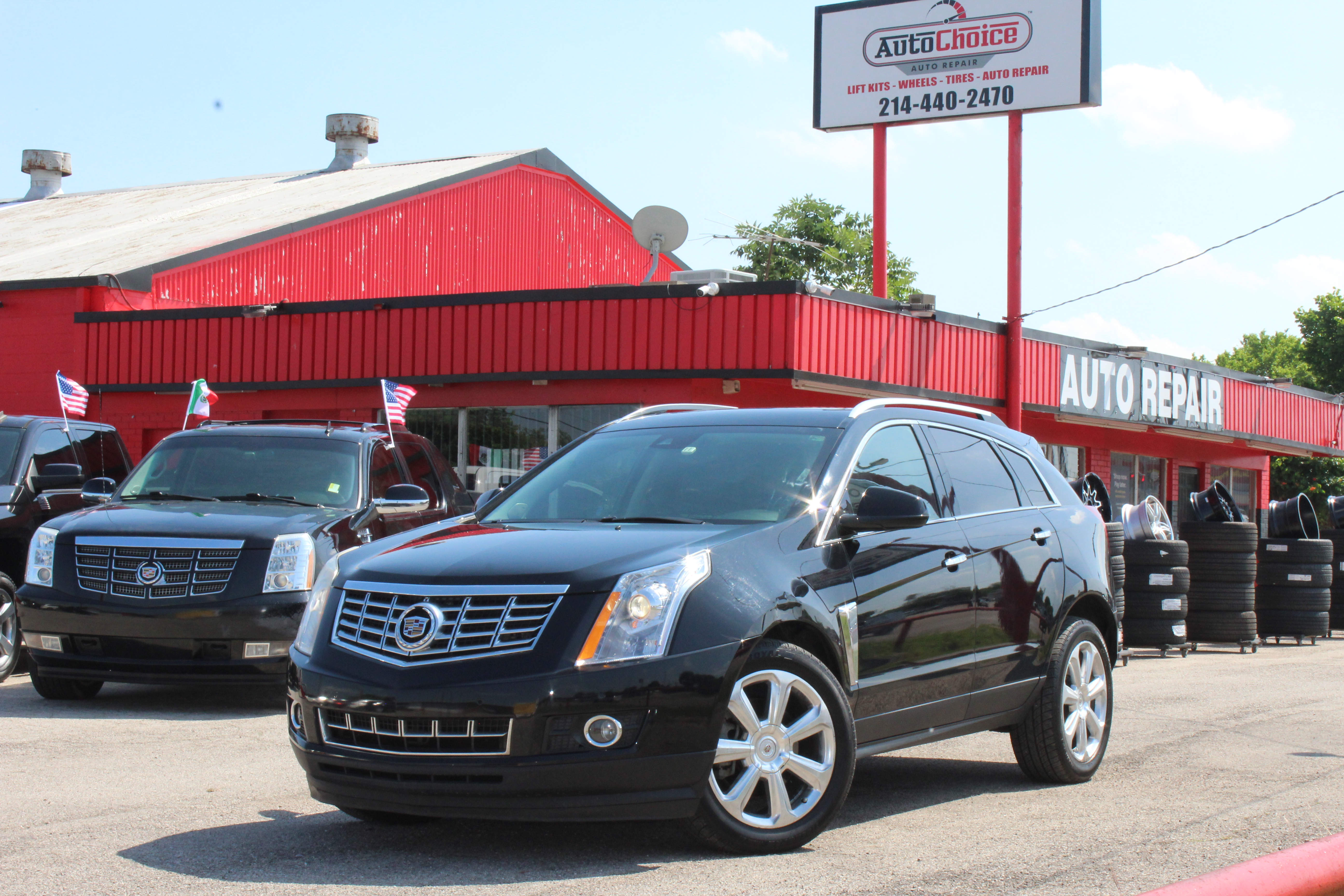 2016 Cadillac SRX FWD 4dr Performance Collection - Black exterior view 6