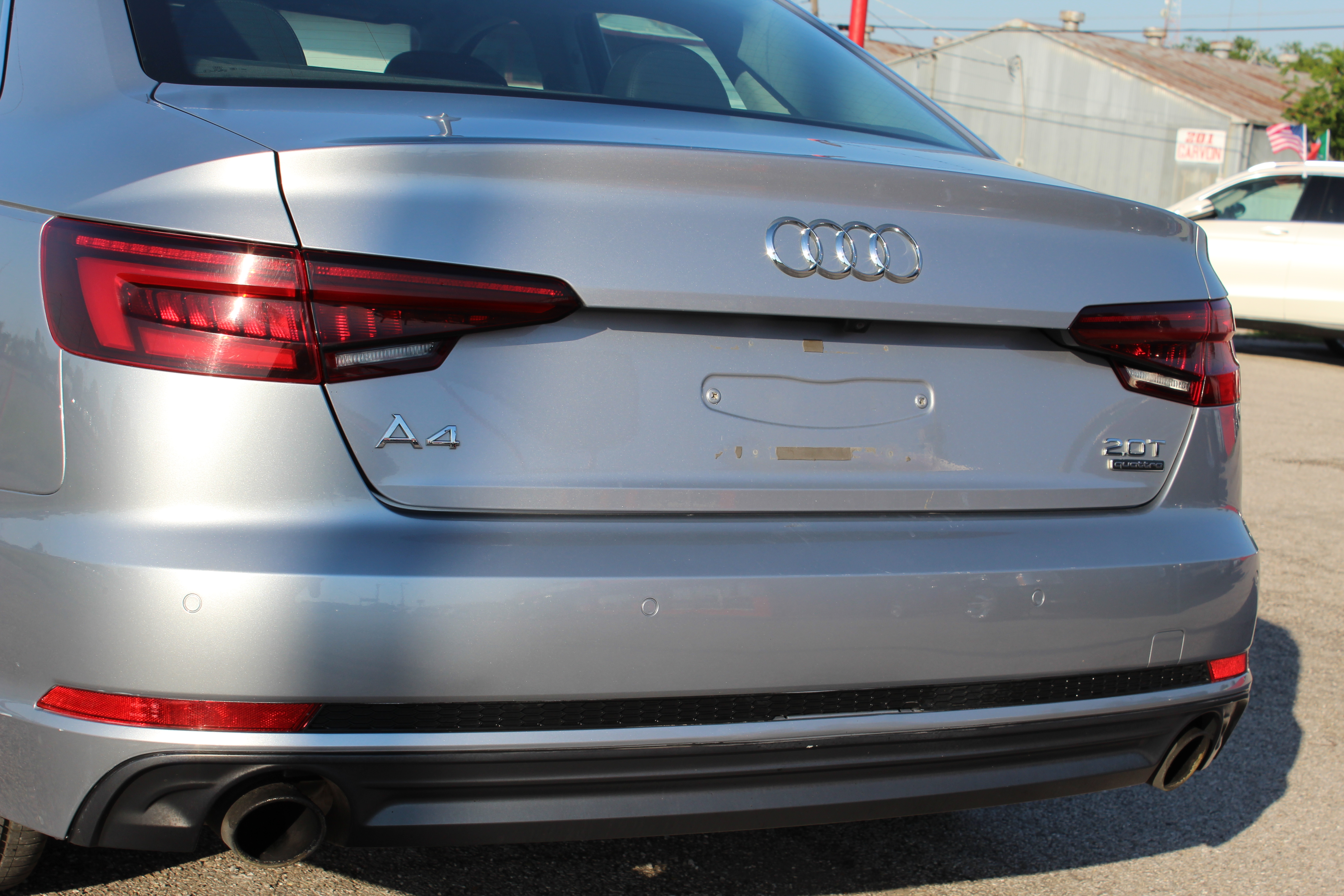 2018 Audi A4 2.0 TFSI Premium Plus S Tronic quattro AWD - Silver exterior view 20