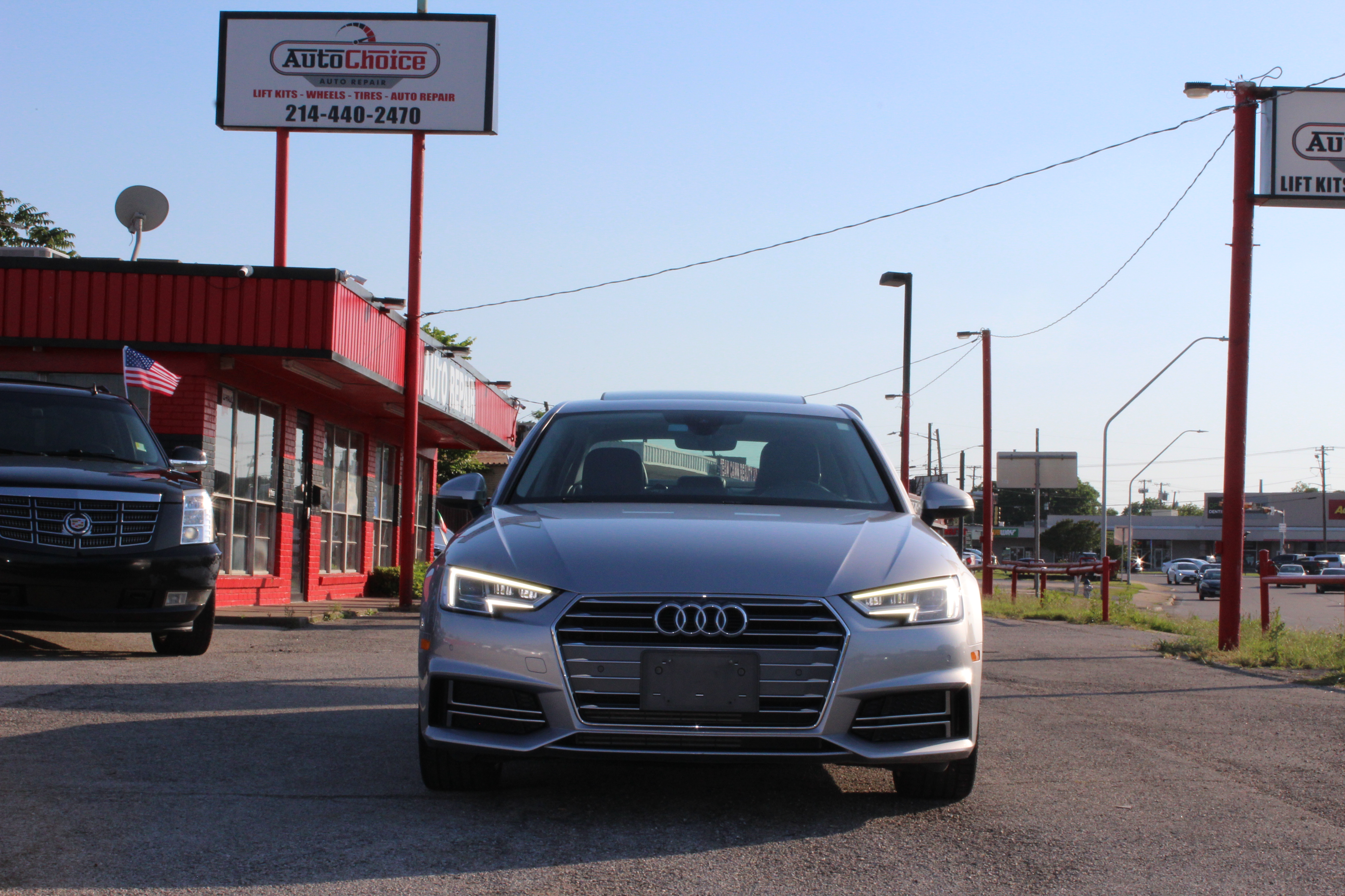2018 Audi A4 2.0 TFSI Premium Plus S Tronic quattro AWD - Silver exterior view 7