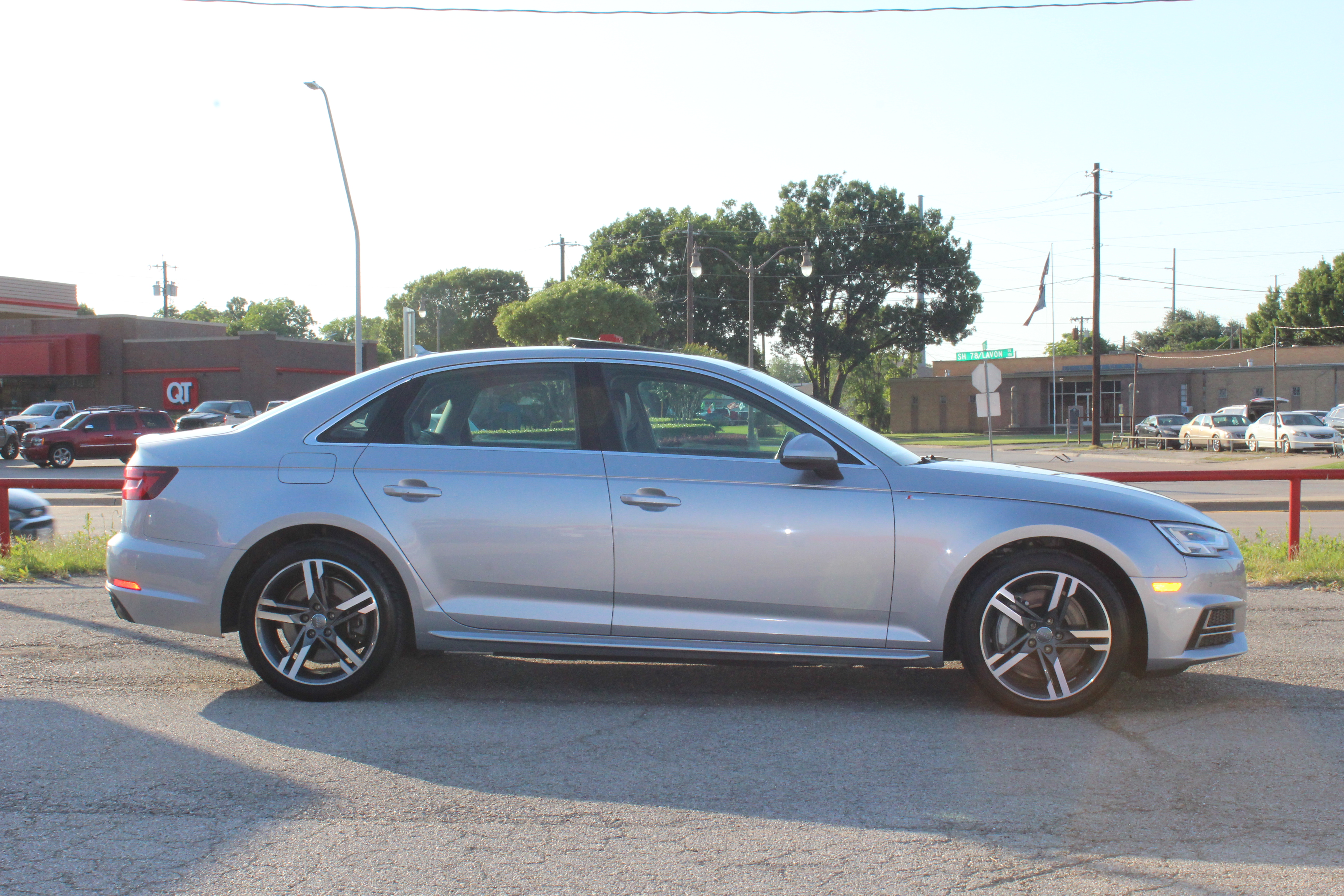 2018 Audi A4 2.0 TFSI Premium Plus S Tronic quattro AWD - Silver exterior view 16