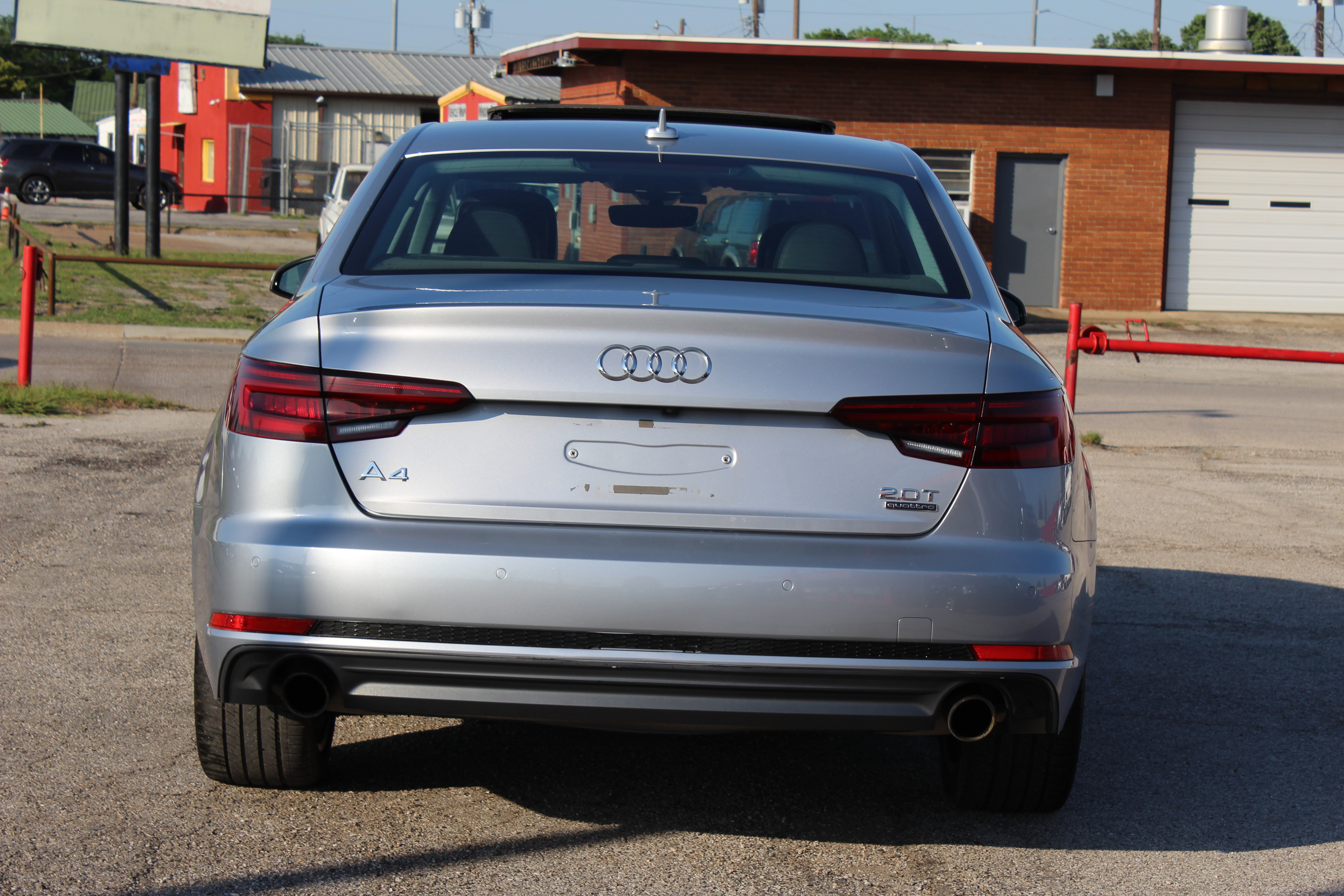 2018 Audi A4 2.0 TFSI Premium Plus S Tronic quattro AWD - Silver exterior view 14