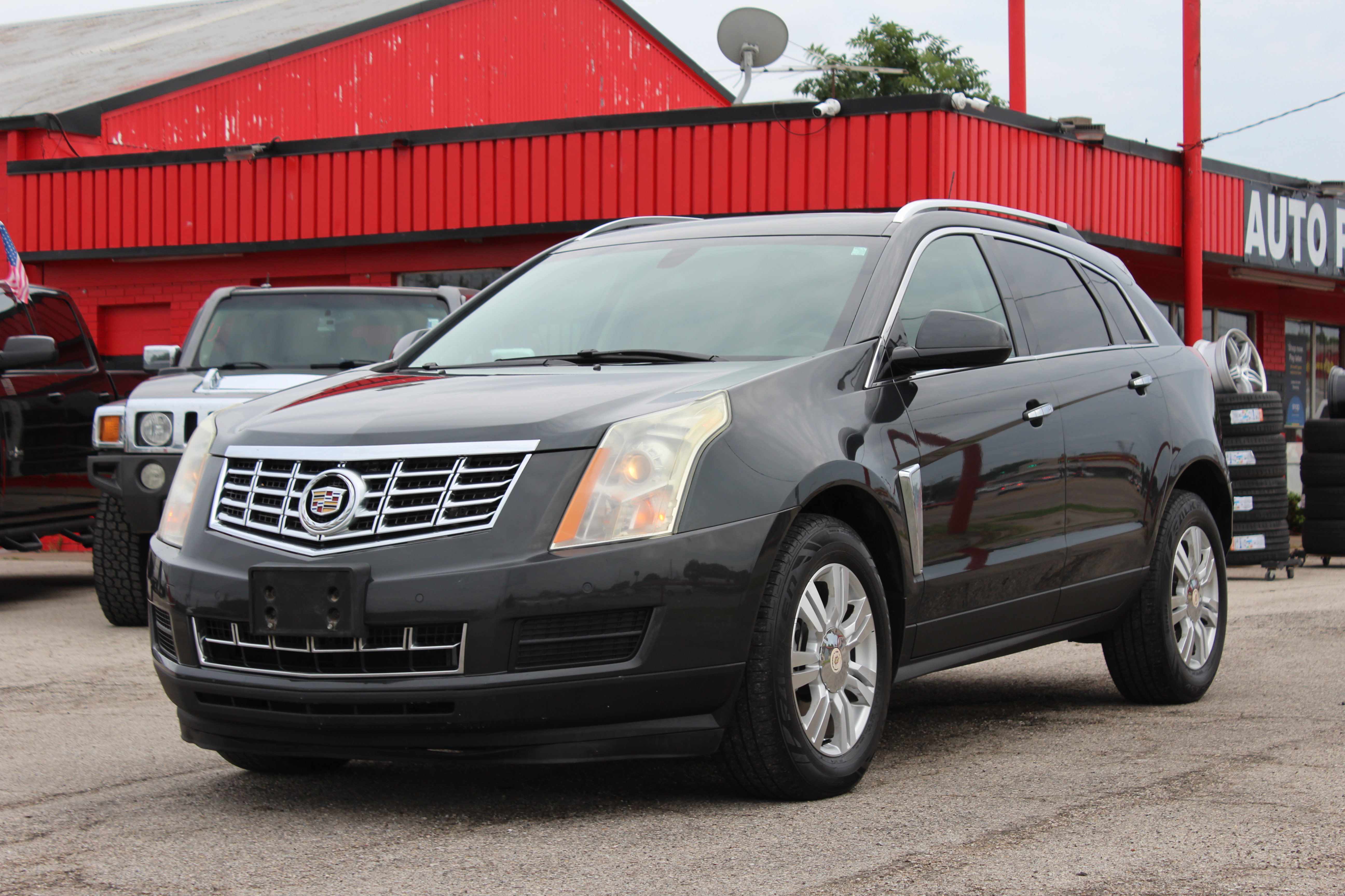 2015 Cadillac SRX FWD 4dr Luxury Collection - Gray exterior view 5