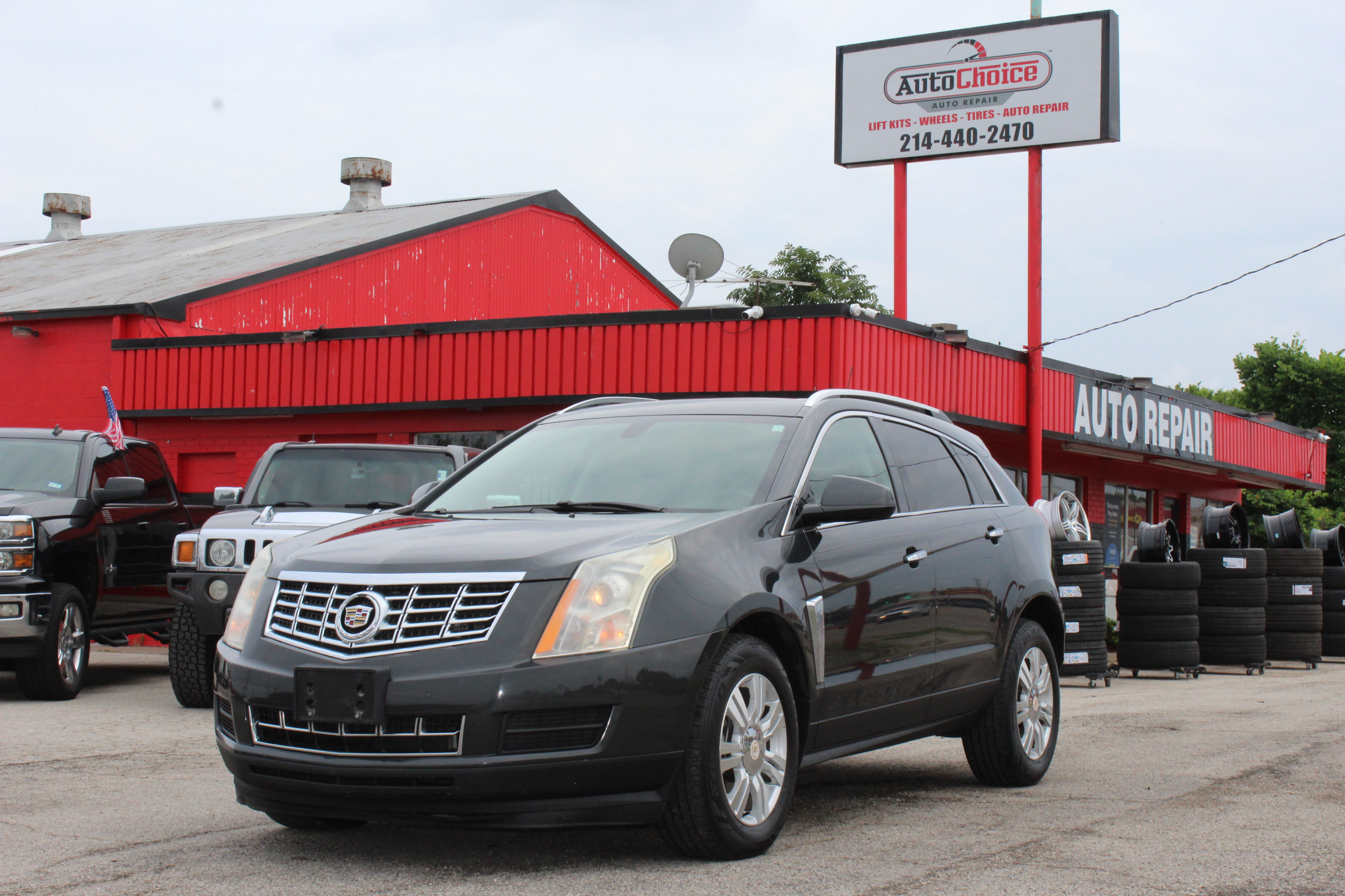 2015 Cadillac SRX FWD 4dr Luxury Collection - Gray exterior view 4