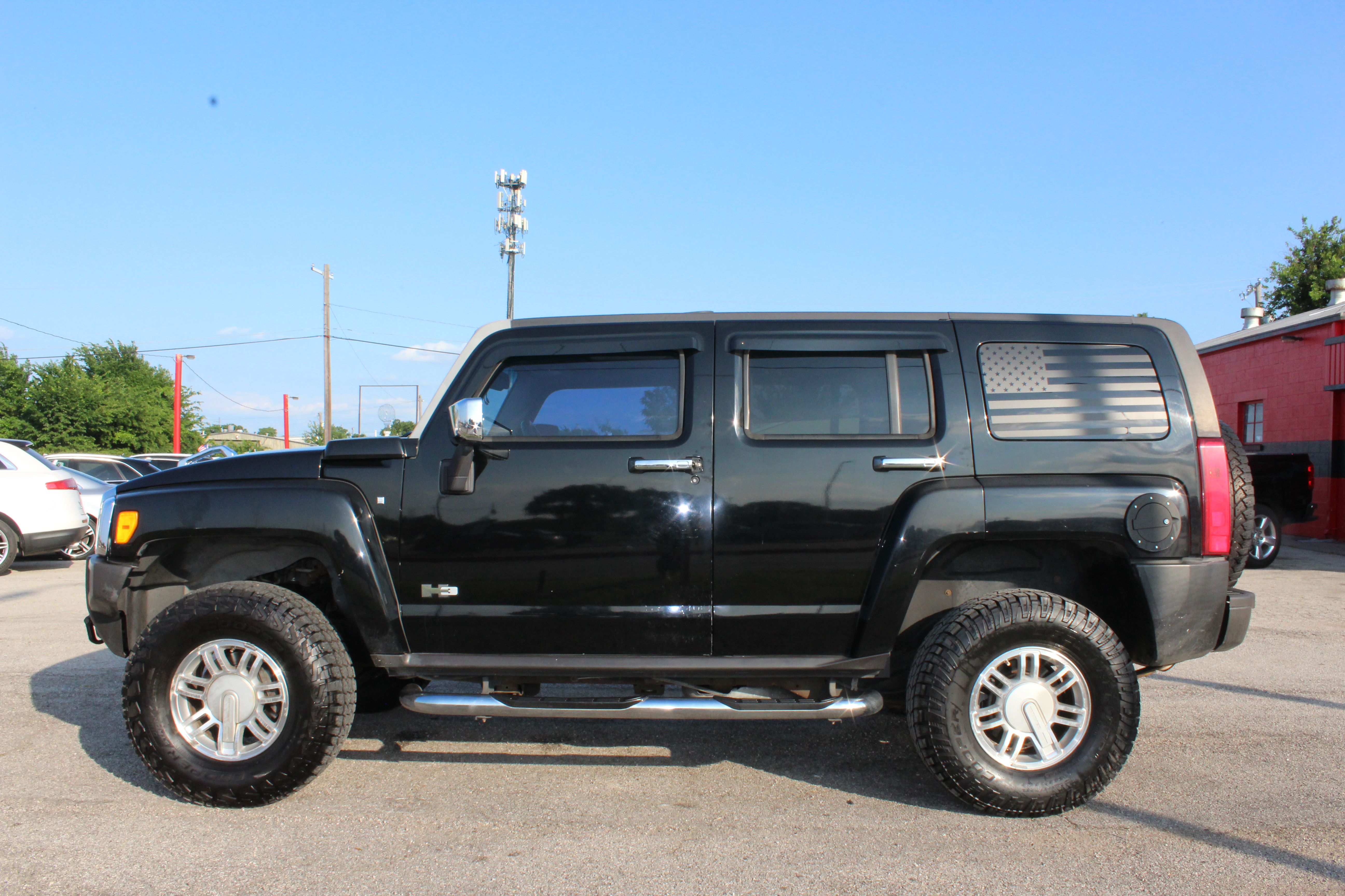 2006 Hummer H3 SUV 4dr 4WD SUV - Black exterior view 11