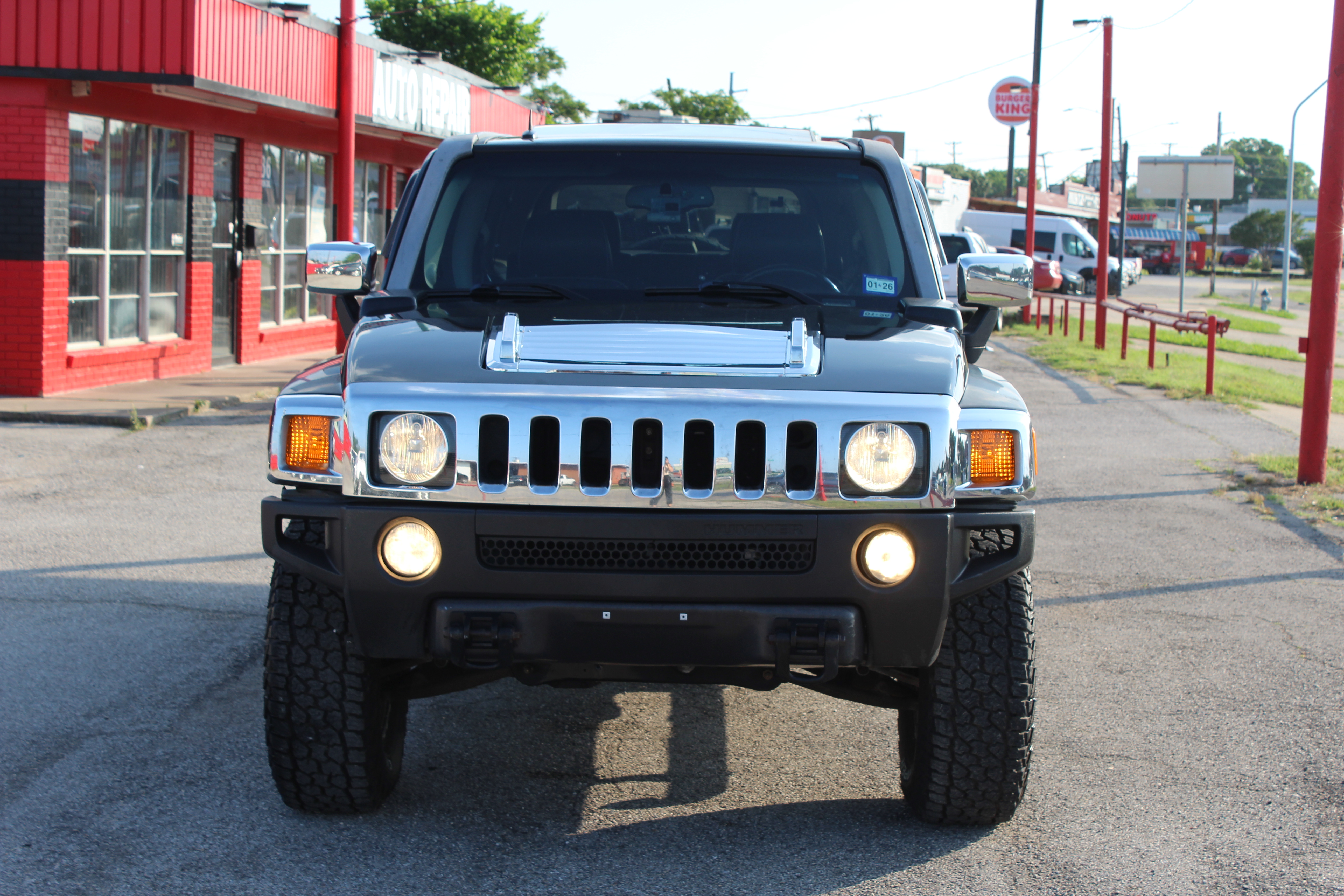 2006 Hummer H3 SUV 4dr 4WD SUV - Black exterior view 6