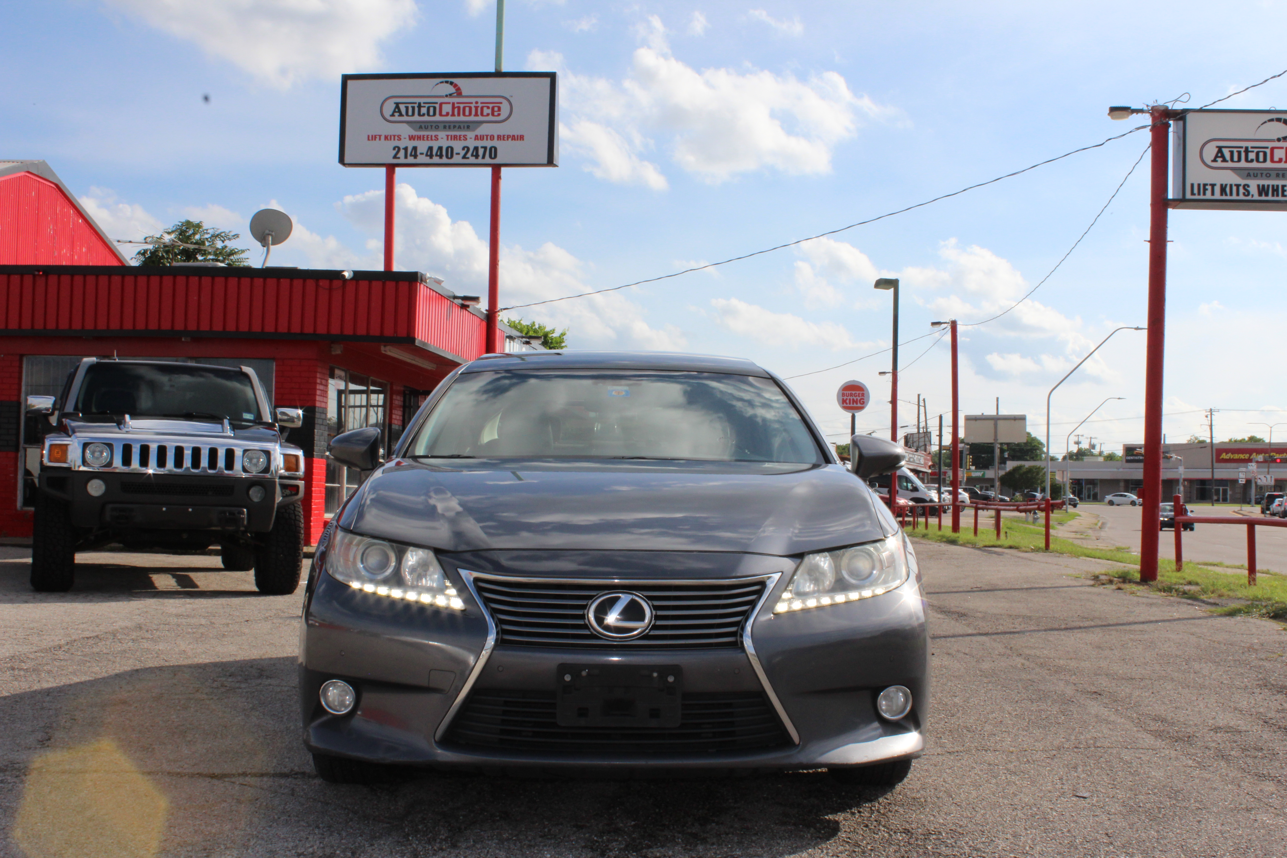 2013 Lexus ES 350 4dr Sdn - Gray exterior view 3
