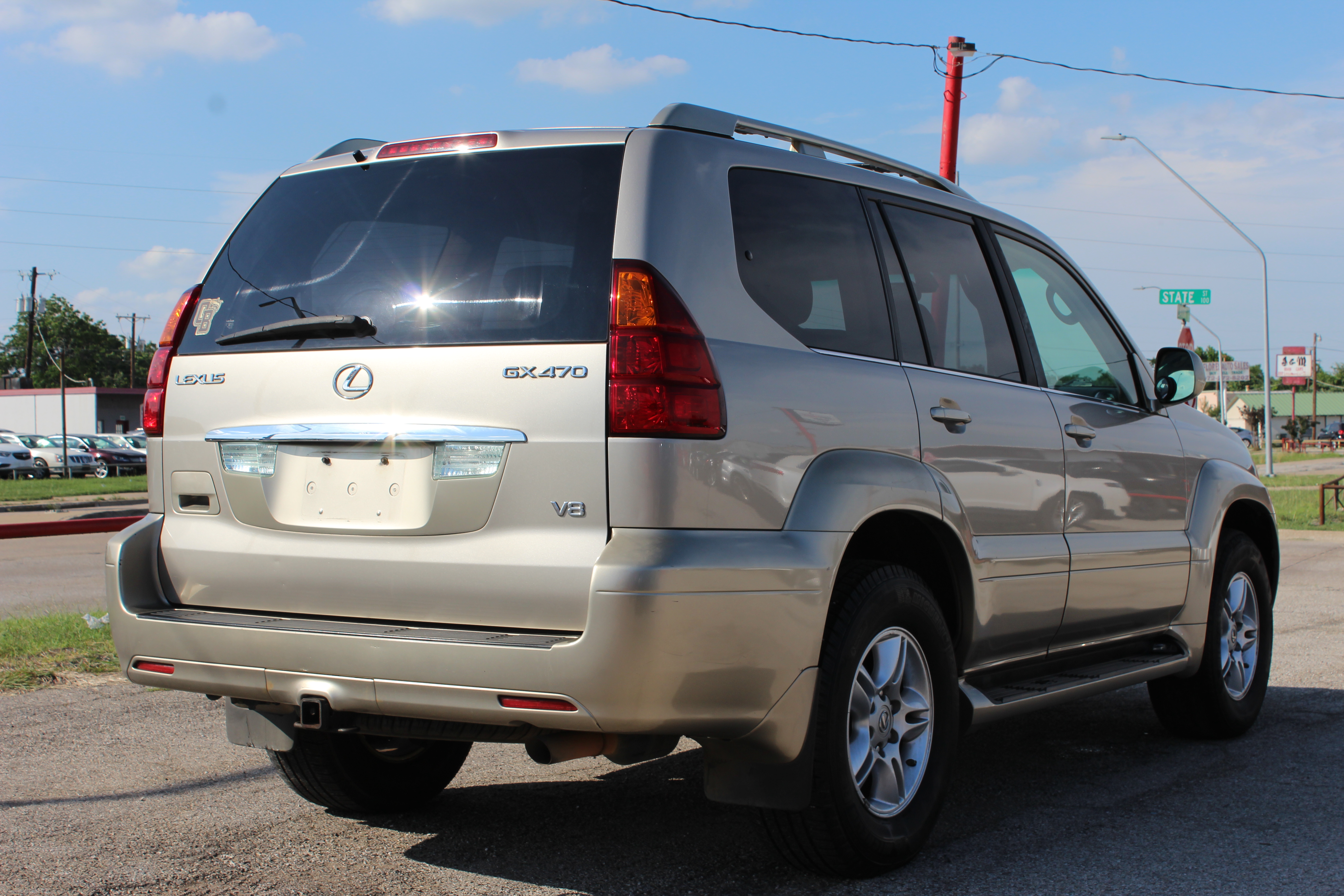 2004 Lexus GX 470 4dr SUV 4WD - Gold exterior view 13