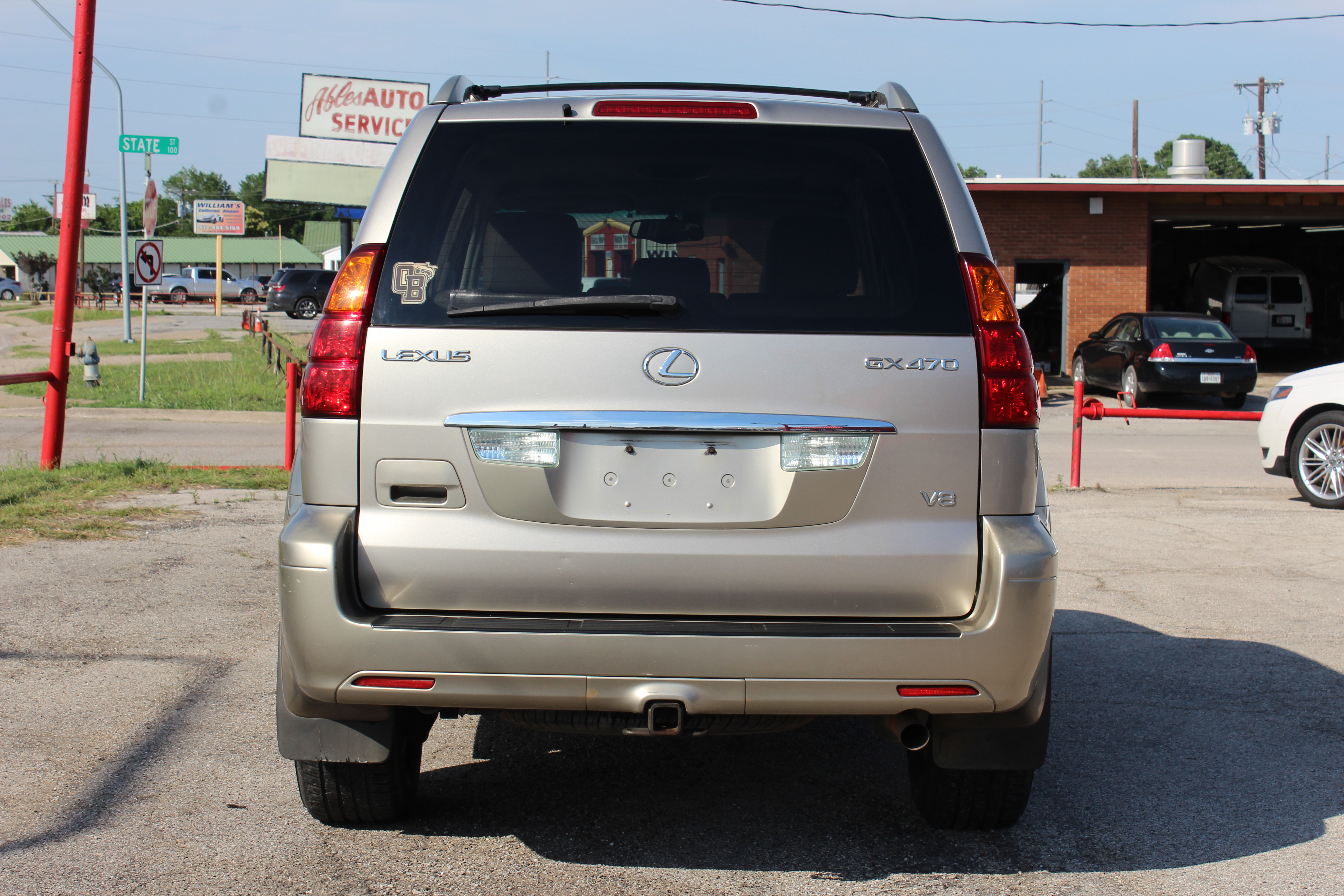 2004 Lexus GX 470 4dr SUV 4WD - Gold exterior view 12