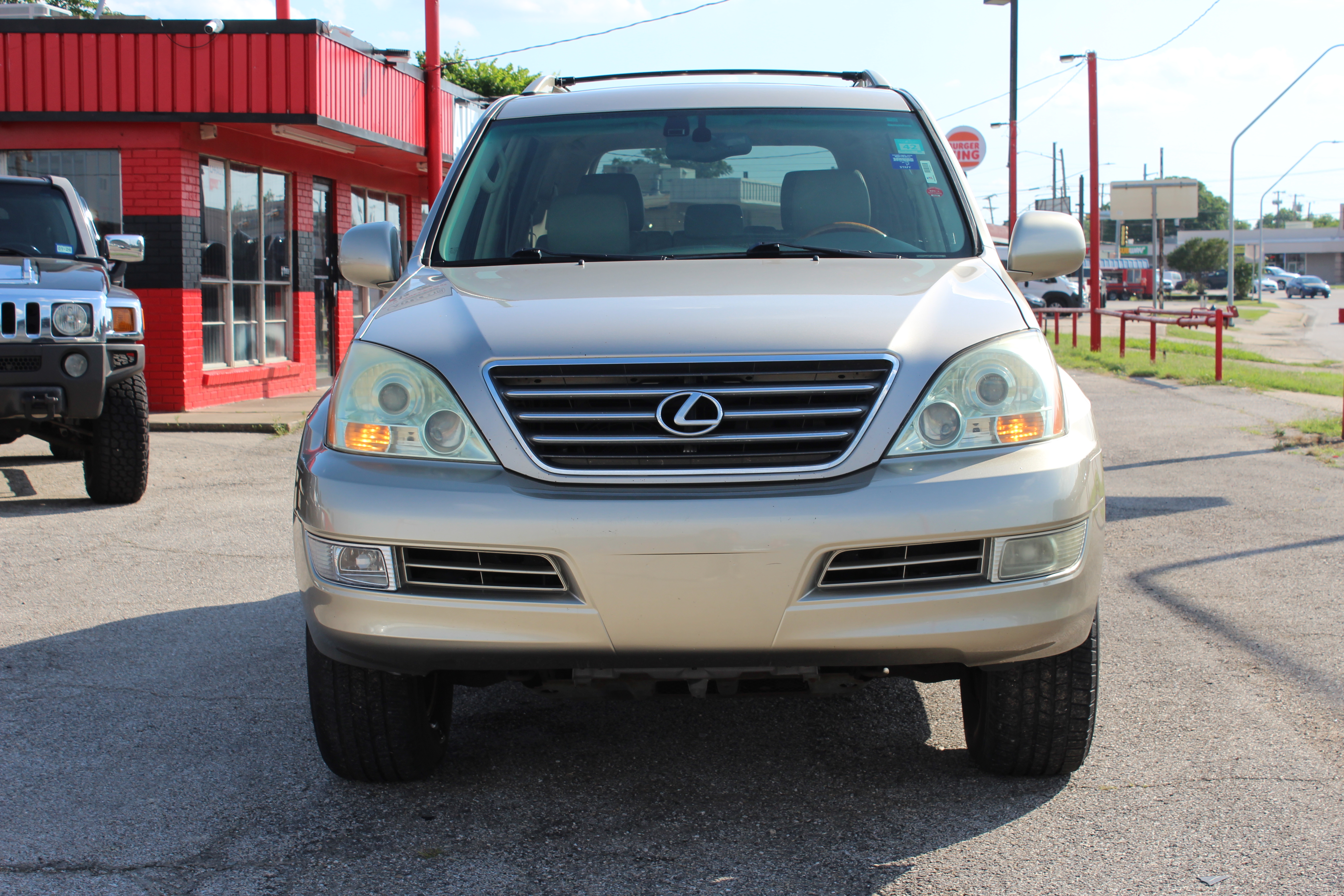 2004 Lexus GX 470 4dr SUV 4WD - Gold exterior view 6
