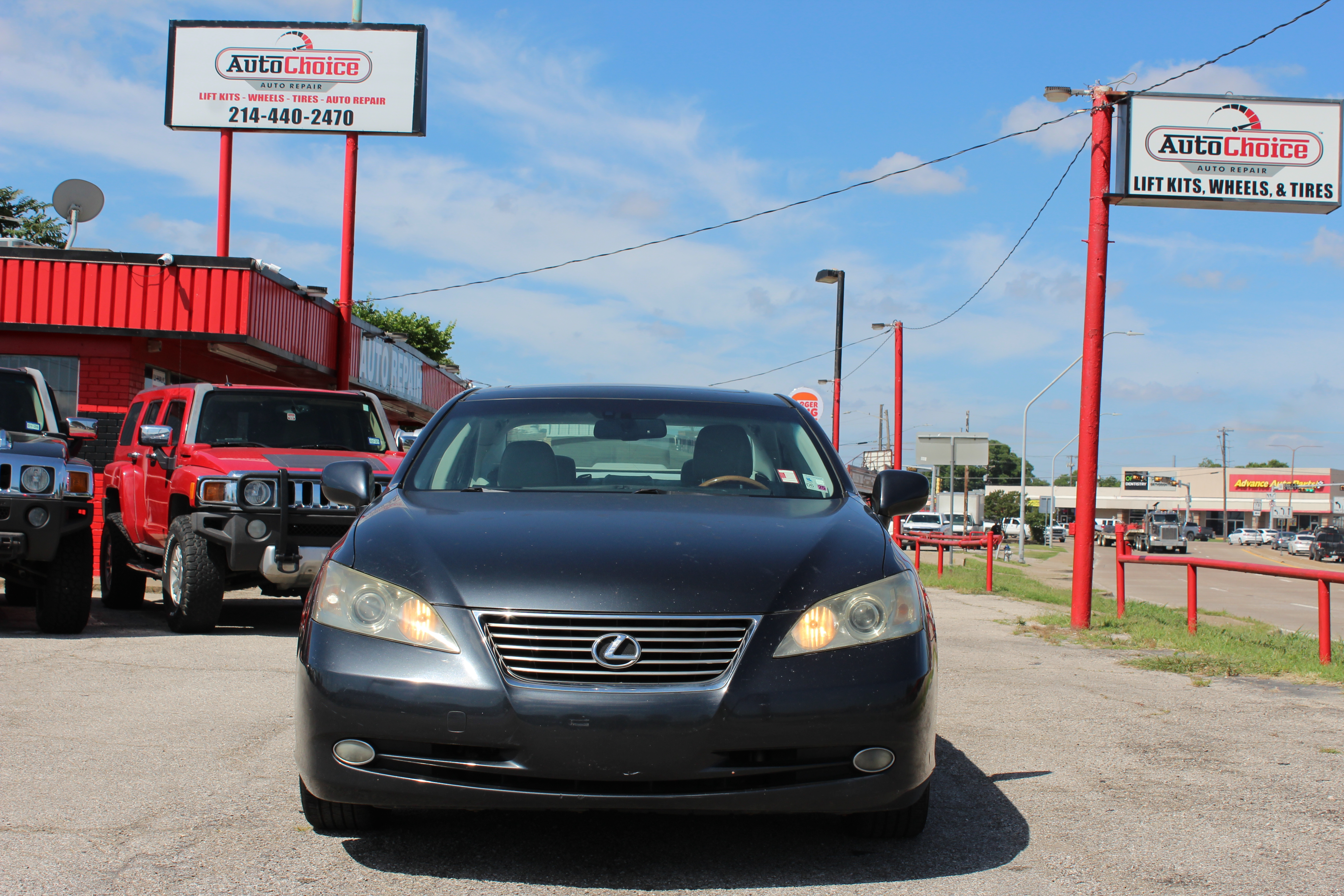 2007 Lexus ES 350 4dr Sdn - Gray exterior view 2