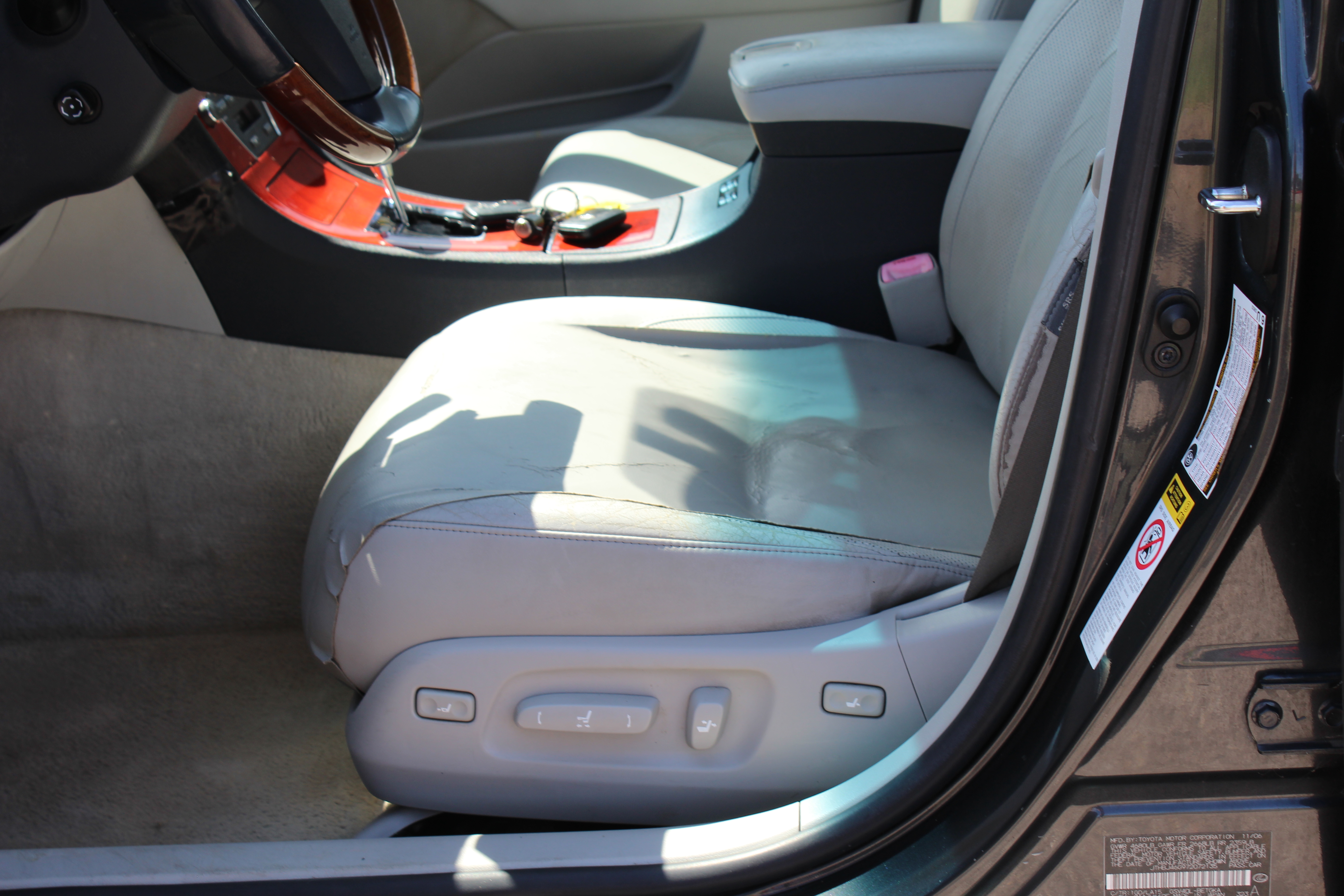 2007 Lexus ES 350 4dr Sdn - Gray exterior view 12
