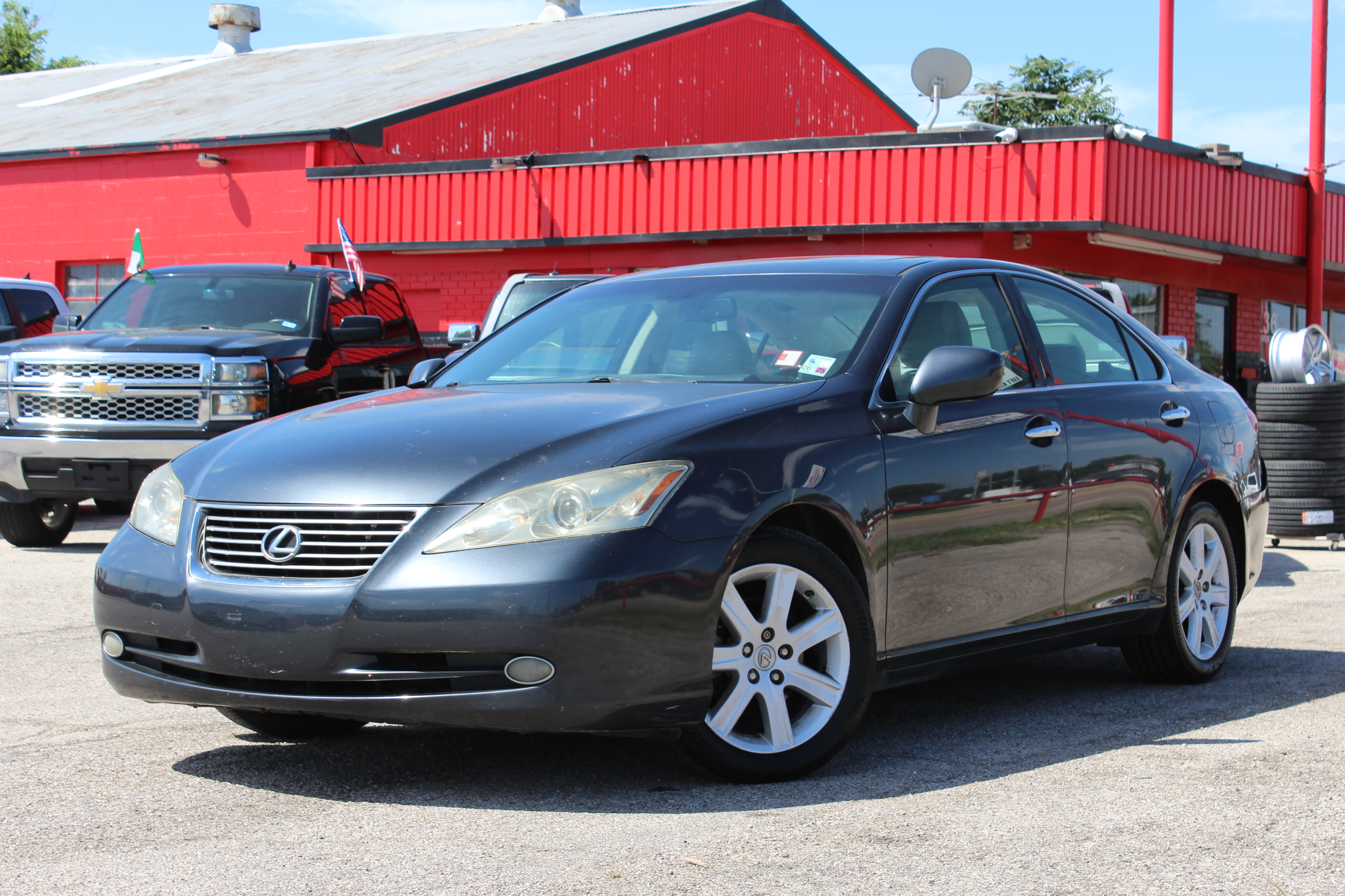 2007 Lexus ES 350 4dr Sdn - Gray exterior view 5