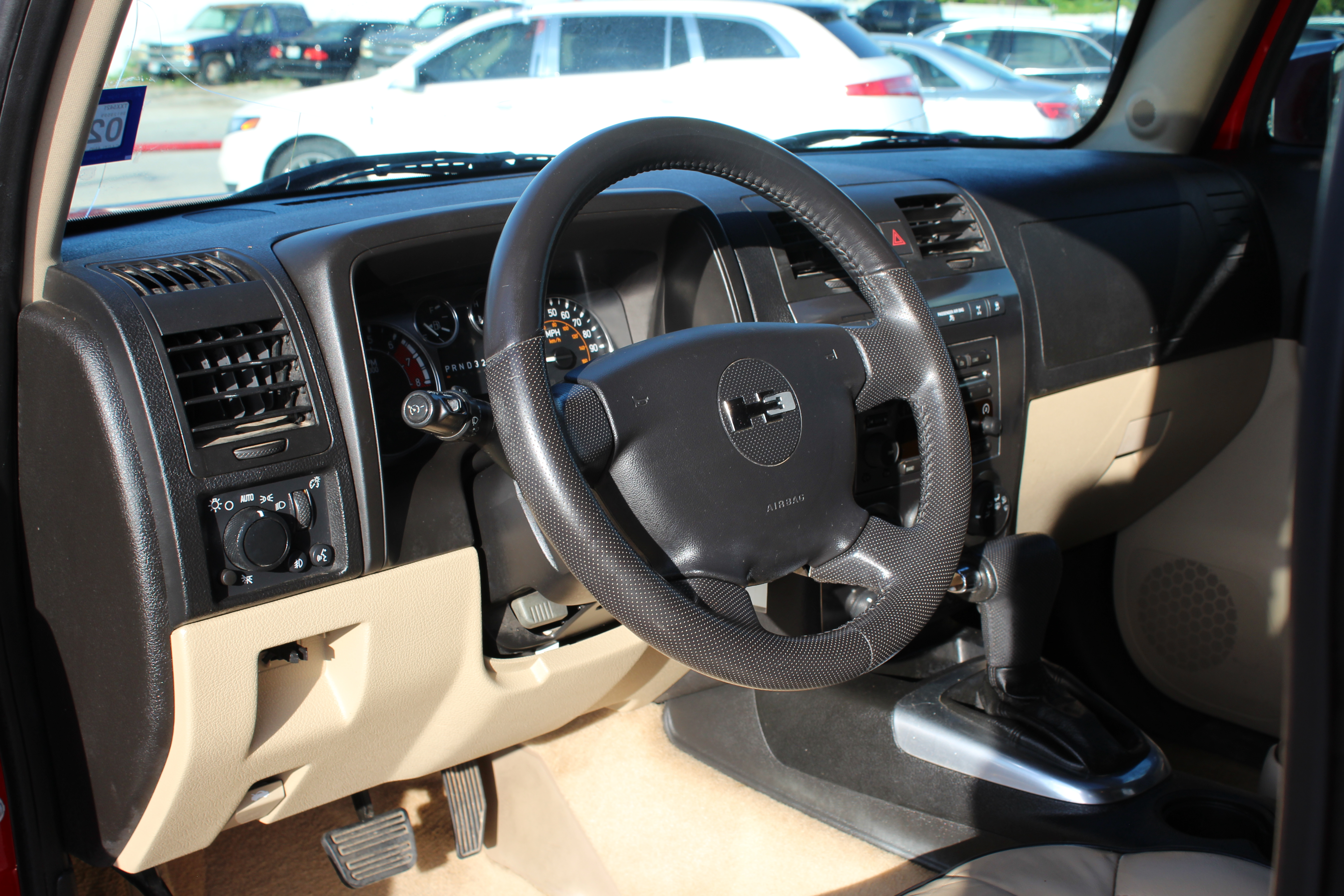 2008 Hummer H3 SUV 4WD 4dr SUV Luxury - Red exterior view 17