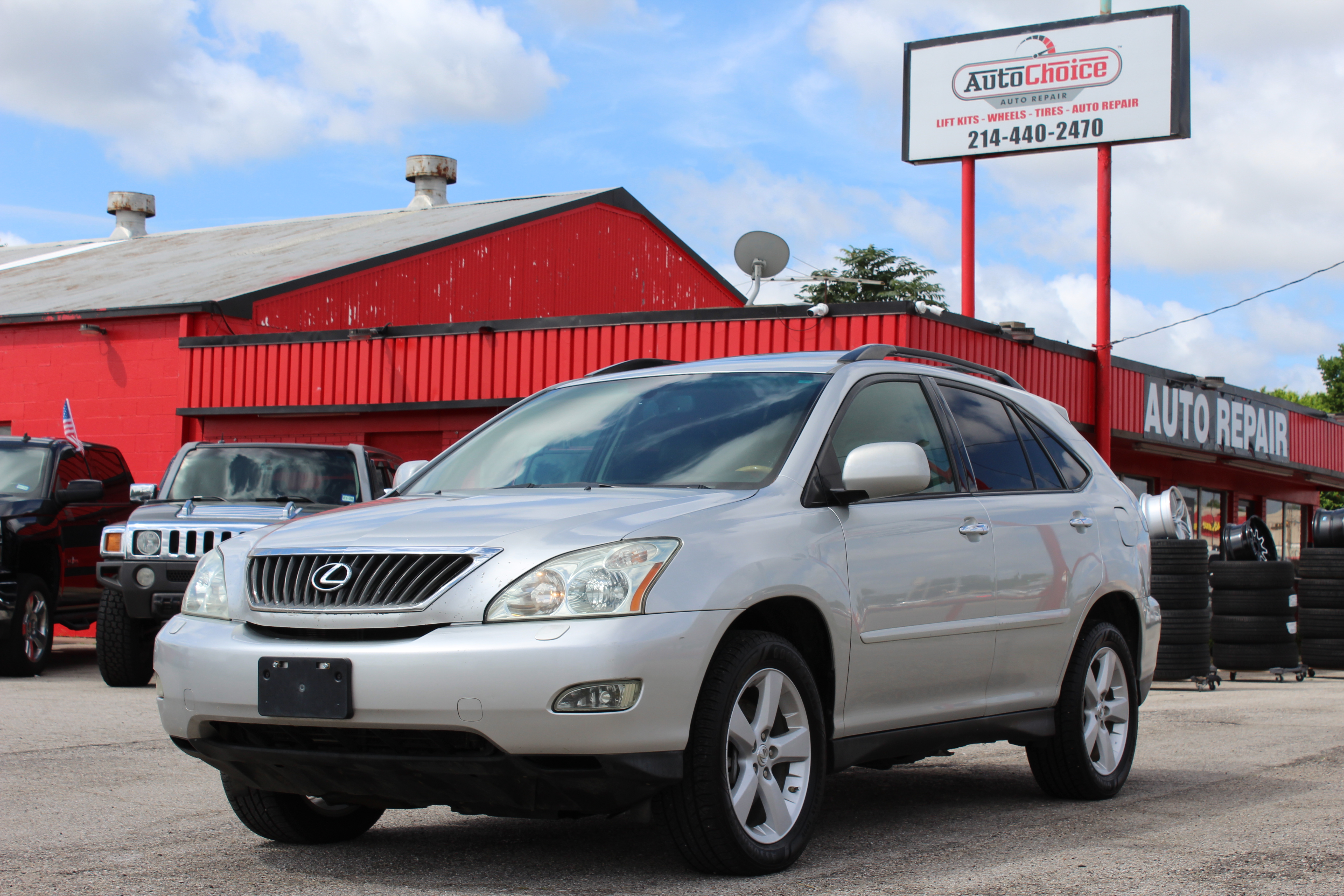 2008 Lexus RX 350 FWD 4dr - Silver exterior view 5