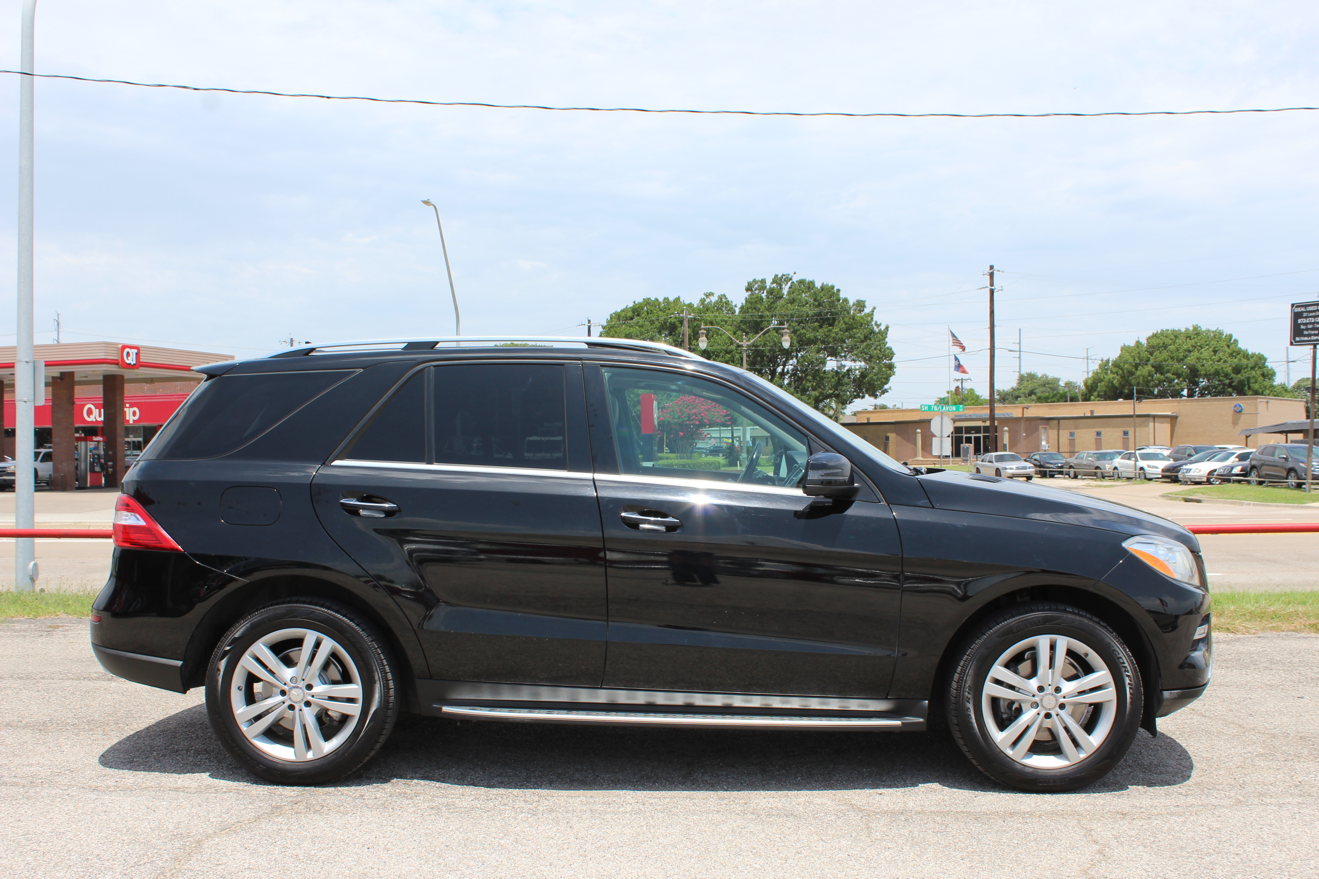 2015 Mercedes-Benz ML 350 RWD 4dr ML 350 - Black exterior view 13