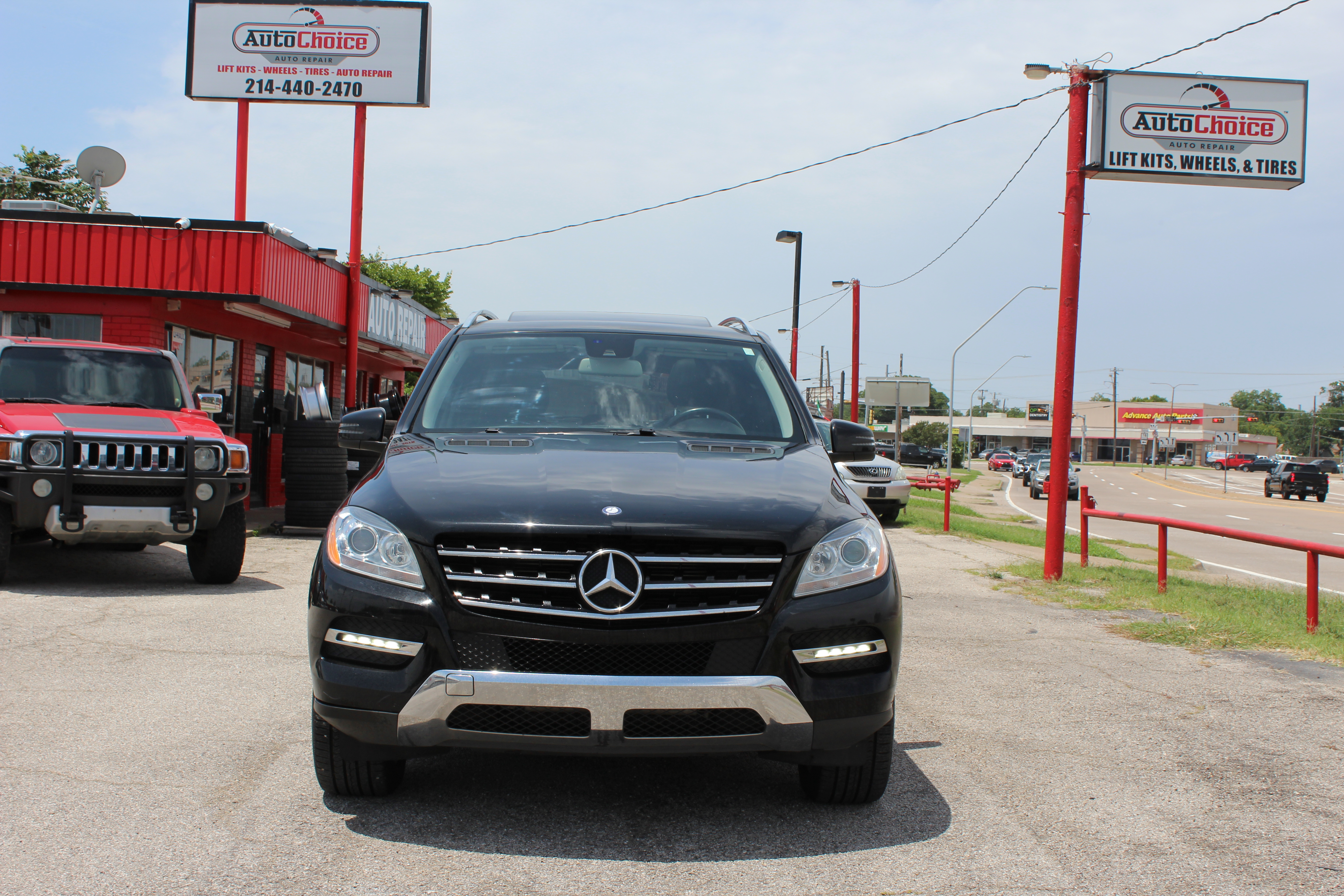 2015 Mercedes-Benz ML 350 RWD 4dr ML 350 - Black exterior view 5