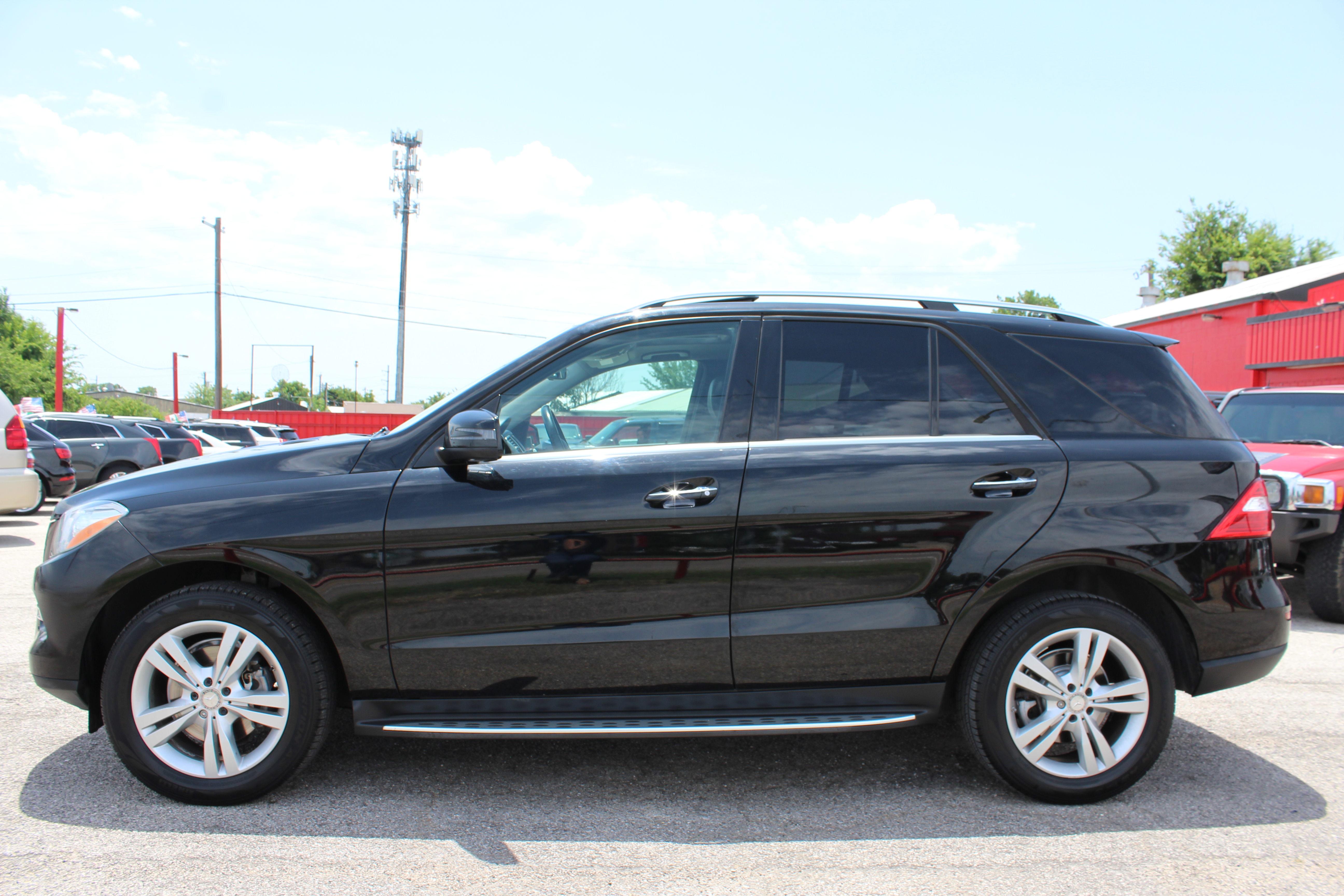 2015 Mercedes-Benz ML 350 RWD 4dr ML 350 - Black exterior view 9