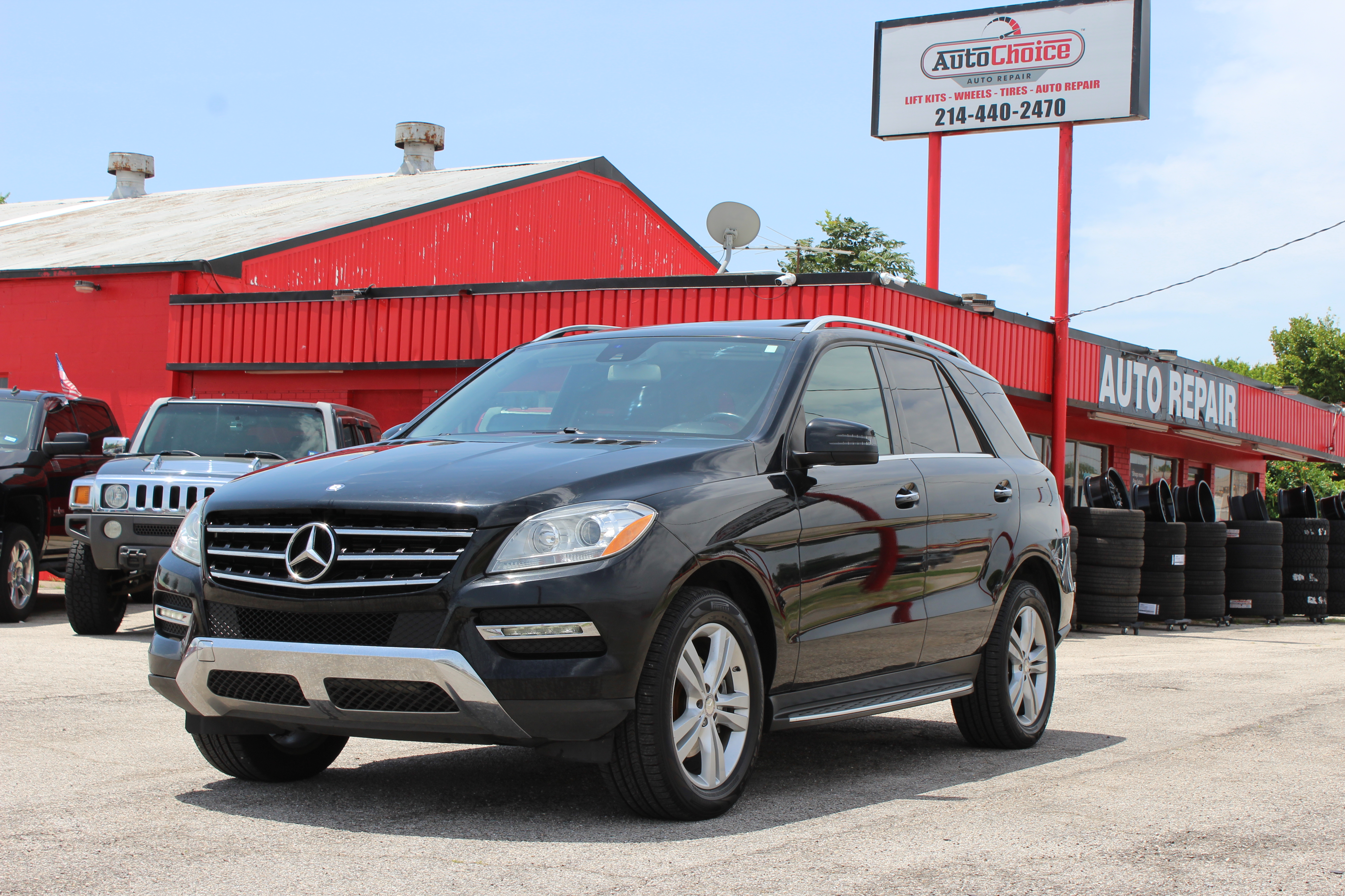 2015 Mercedes-Benz ML 350 RWD 4dr ML 350 - Black exterior view 7