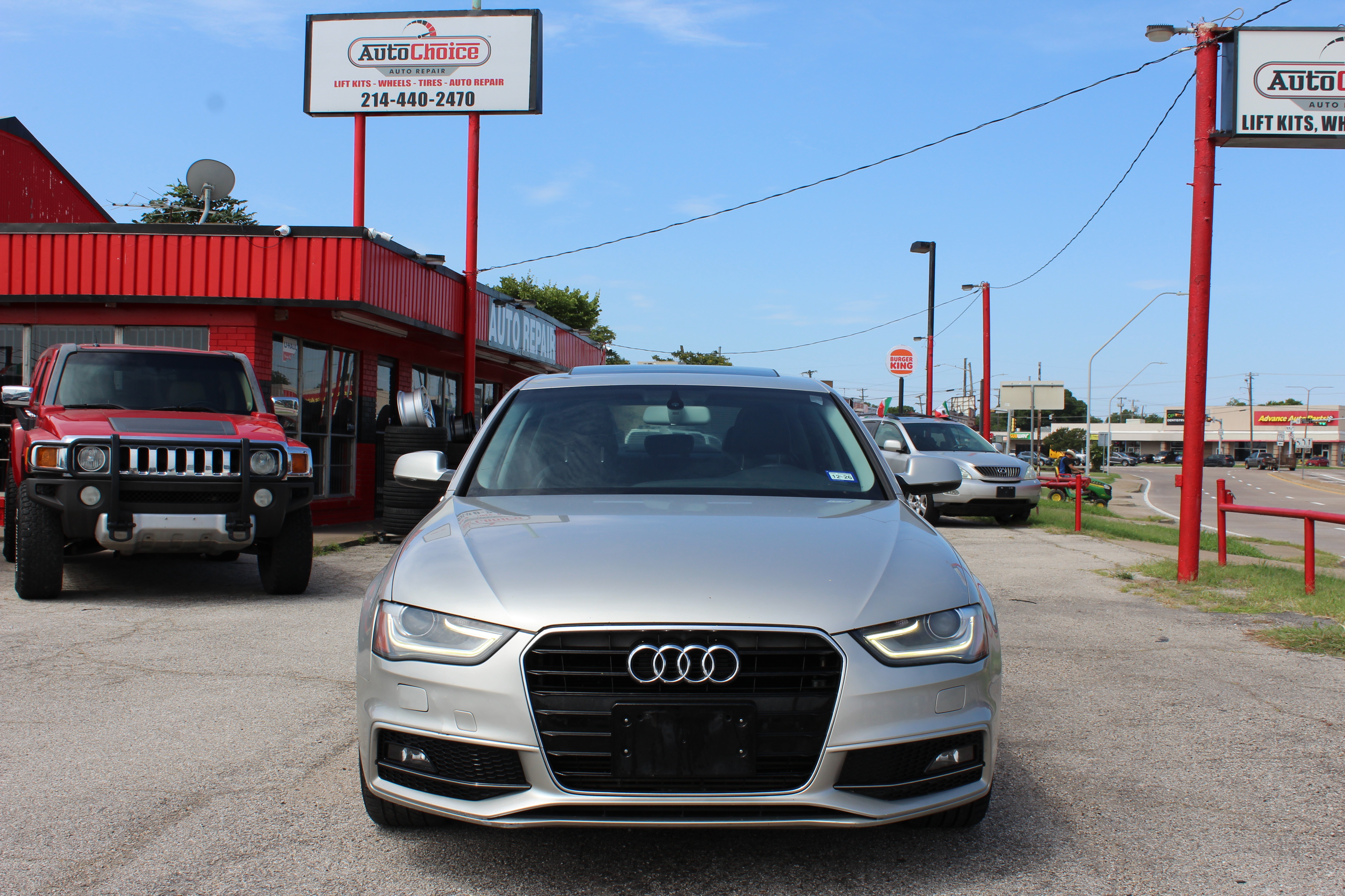 2014 Audi A4 4dr Sdn CVT FrontTrak 2.0T Premium - Silver exterior view 5